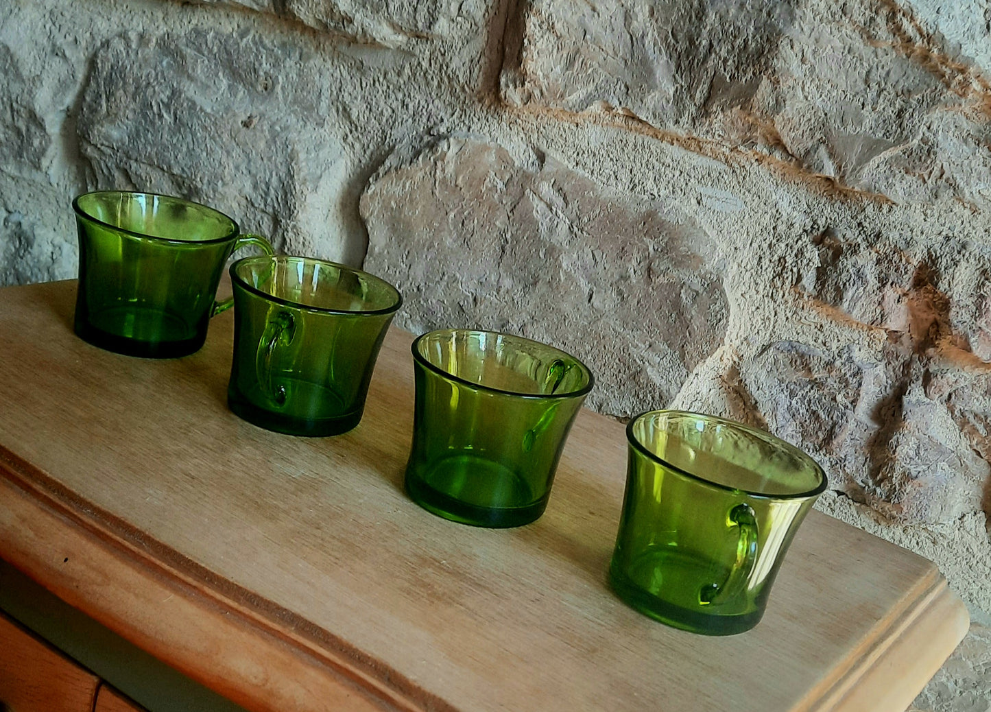 Tasses vertes