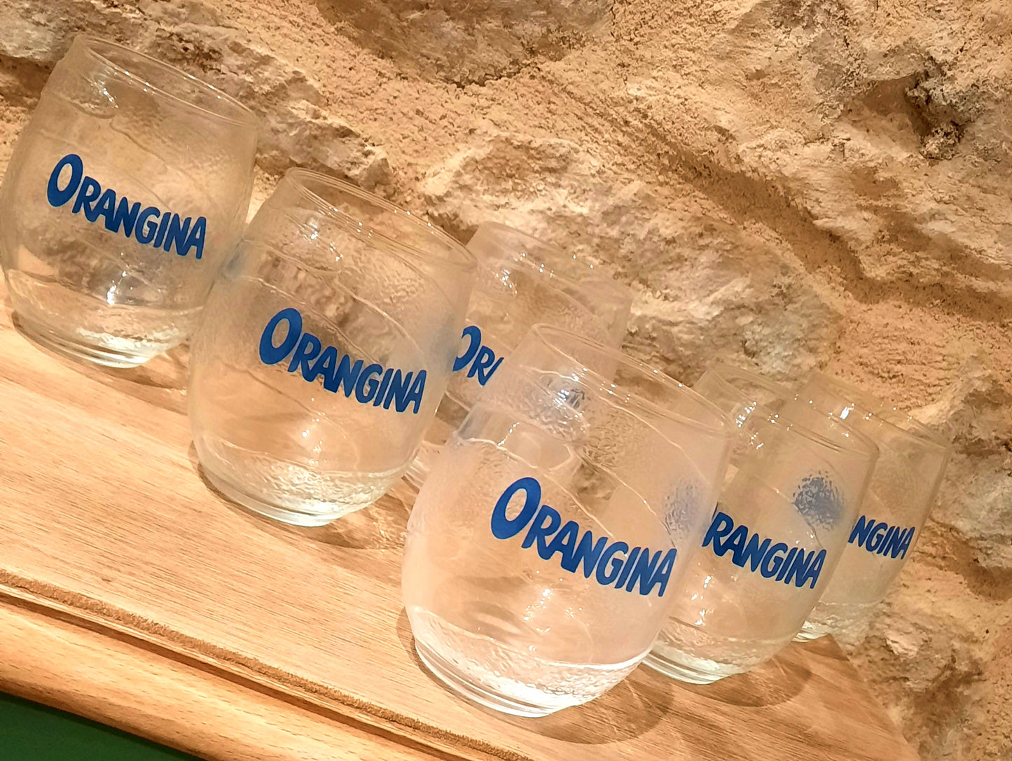 Verres Orangina