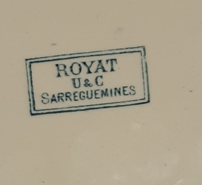 Placas de la Royal U&C Sarreguemines