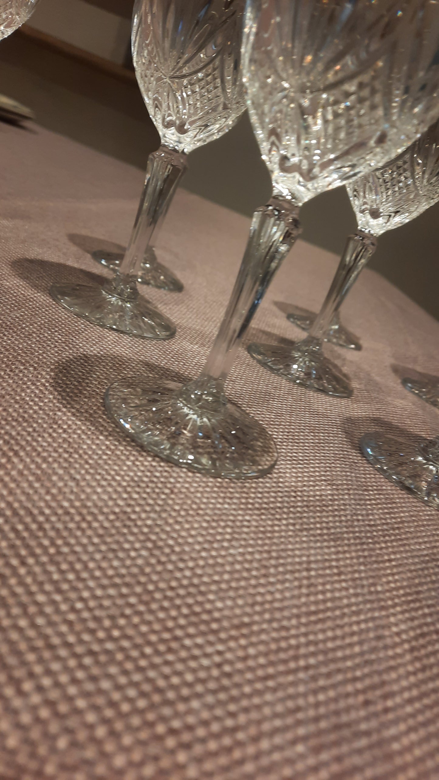copas de cristal