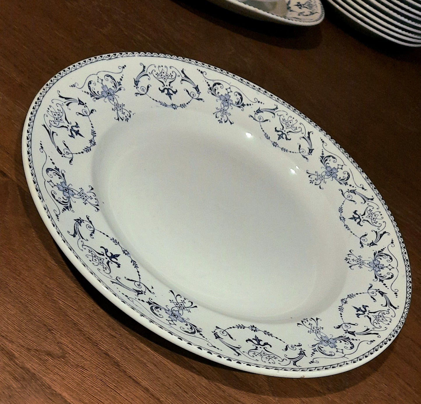 Grand plat rond