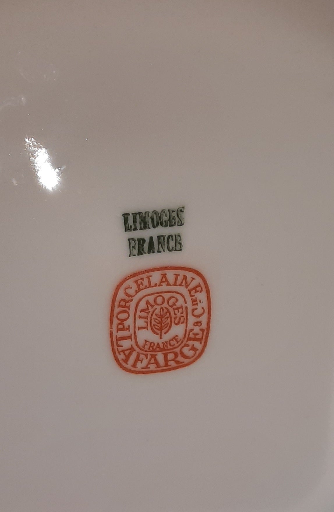 Ensaladera - Porcelana de Limoges Lafarge&cie