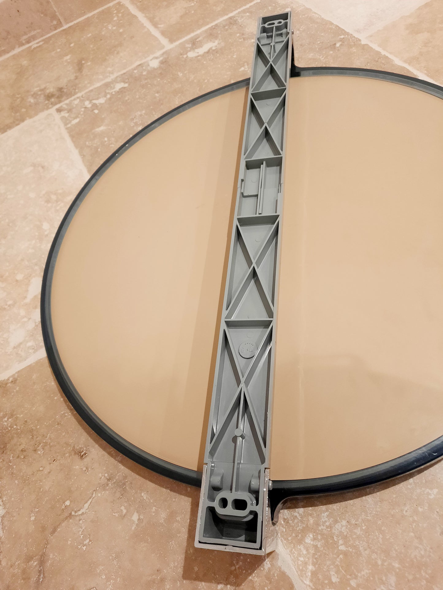 Espejo giratorio azul turquesa Allibert