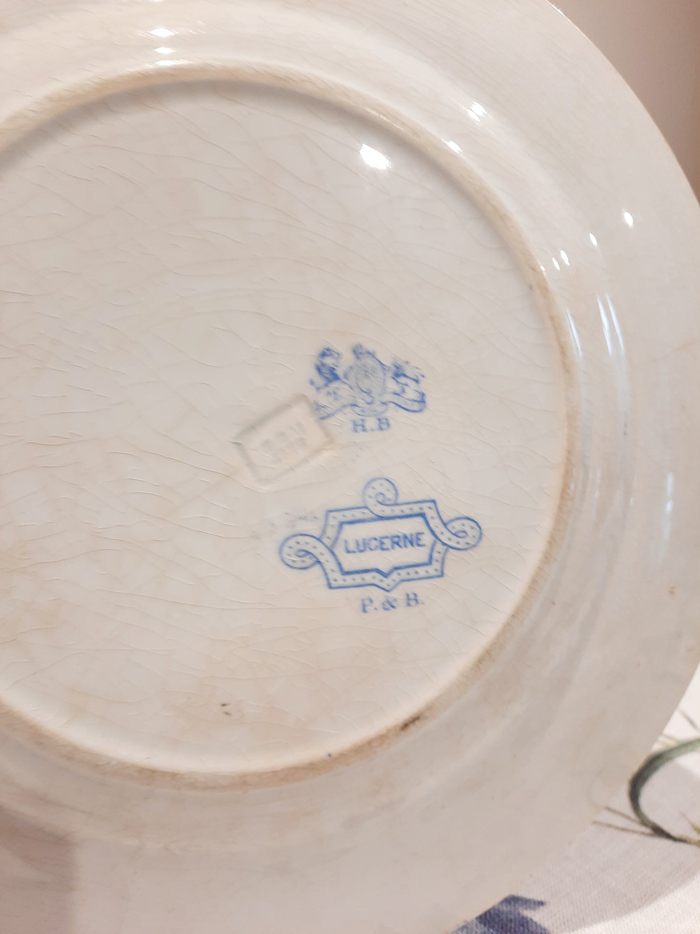 Plato de postre "Lucerna" – P&B