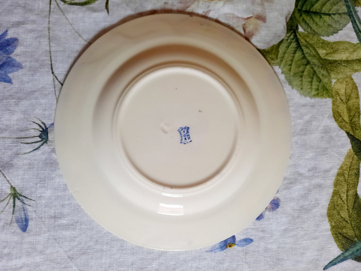 Lot de 8 assiettes à dessert Lunéville K&G Rouen – XIXe siècle