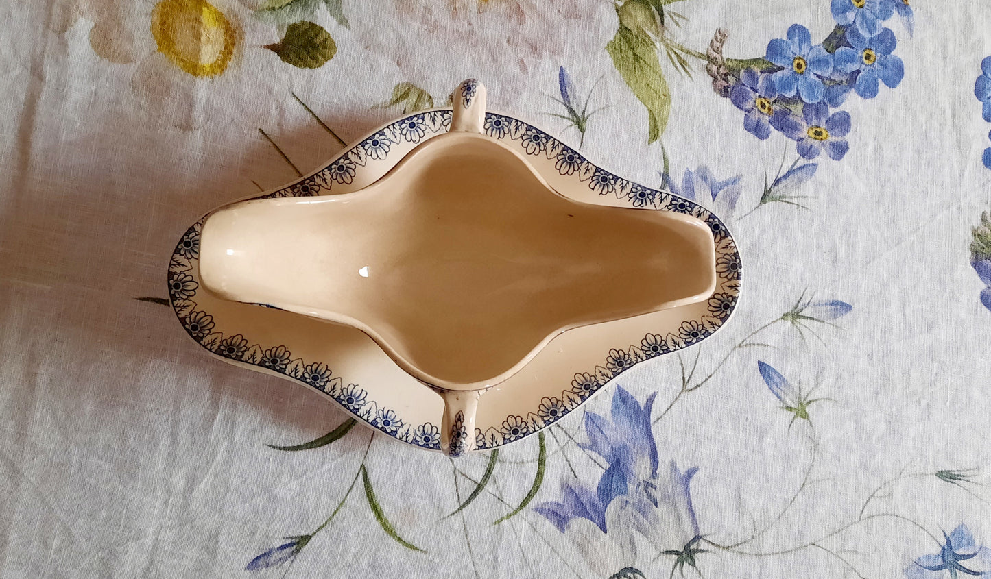 Saucière Lunéville K&G Rouen – XIXe siècle