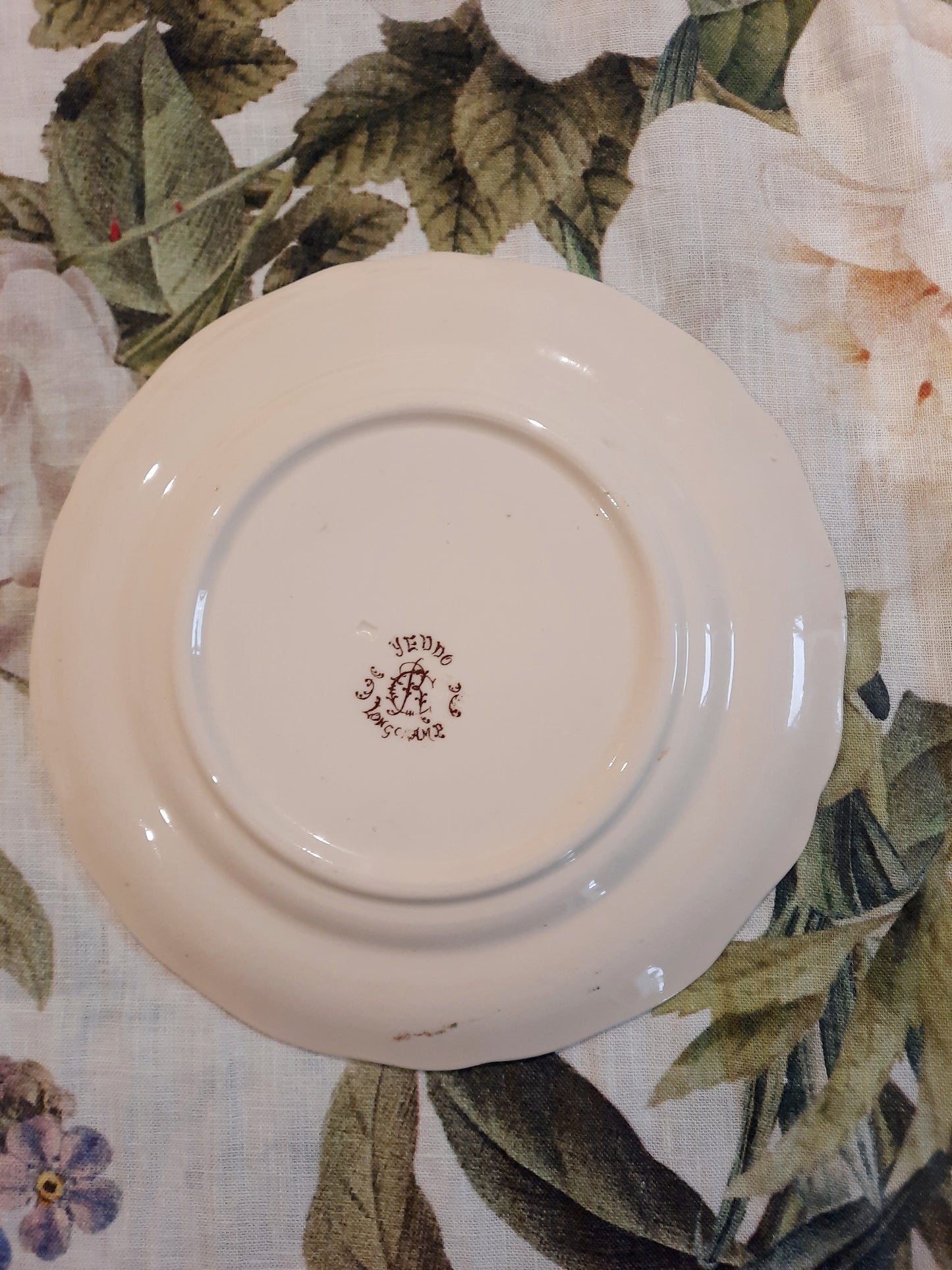 Lot de 8 assiettes à dessert Longchamp