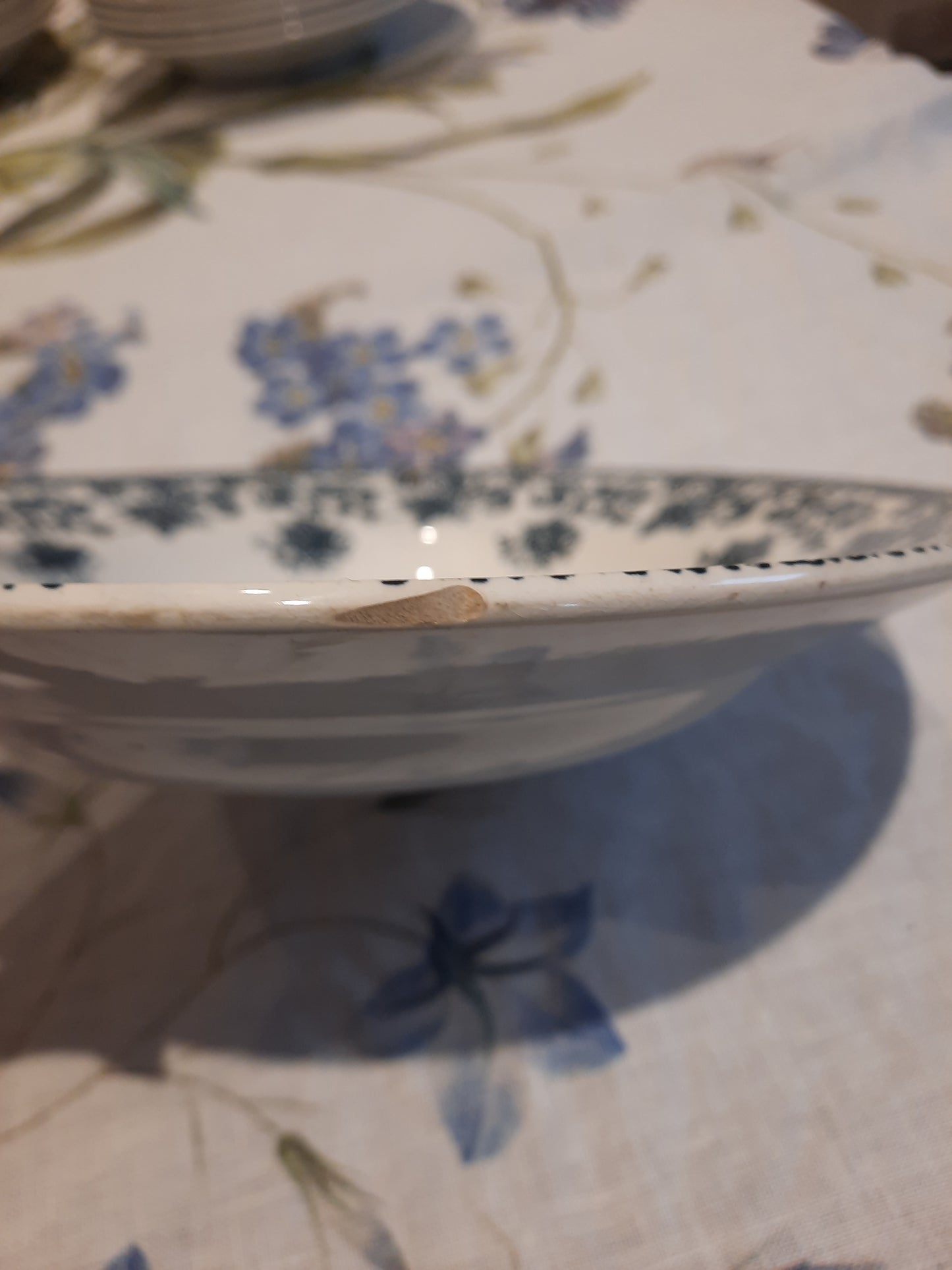 Lot de 2 assiettes creuses St Amand