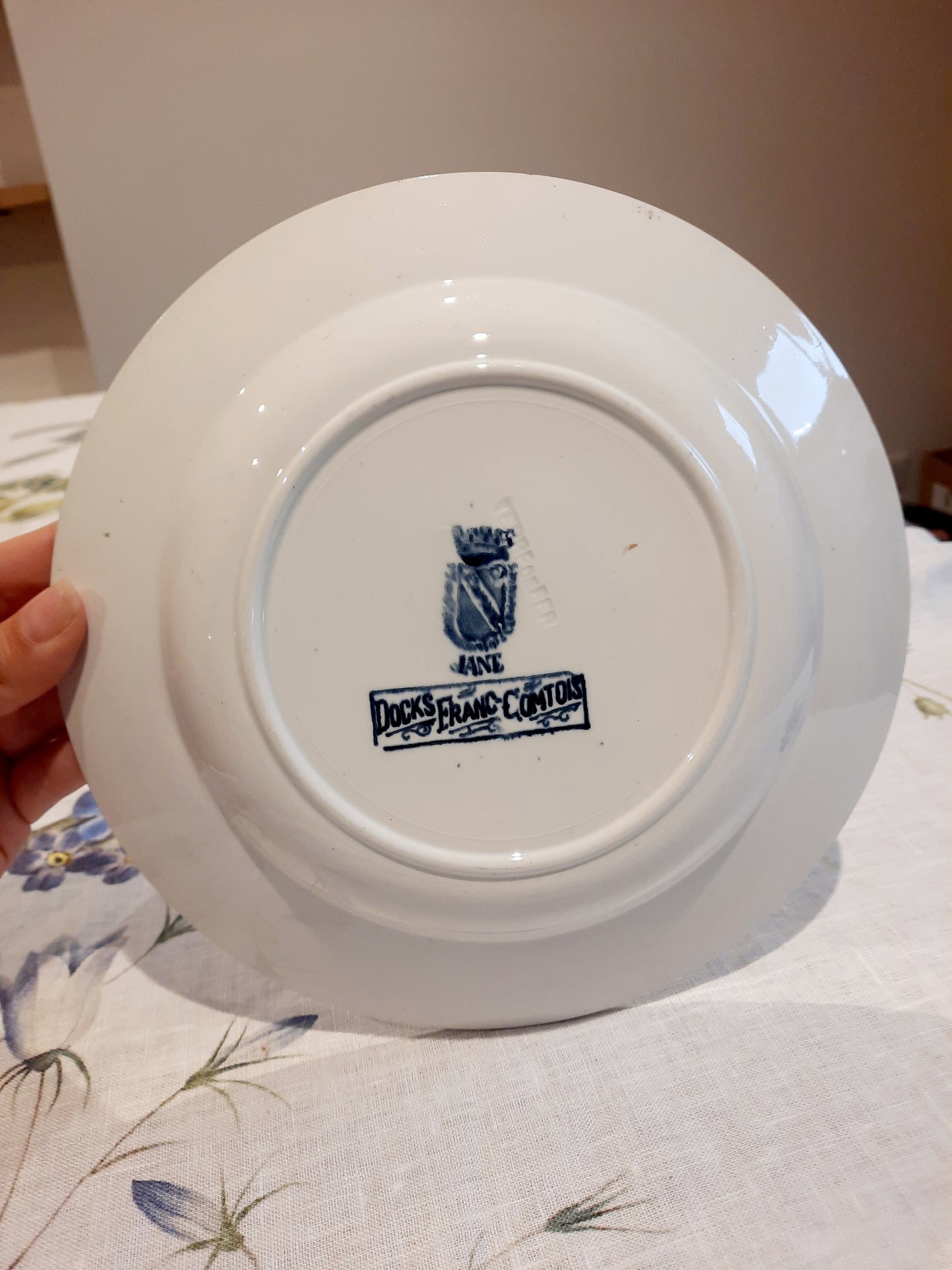 Lot de 6 assiettes creuses St Amand