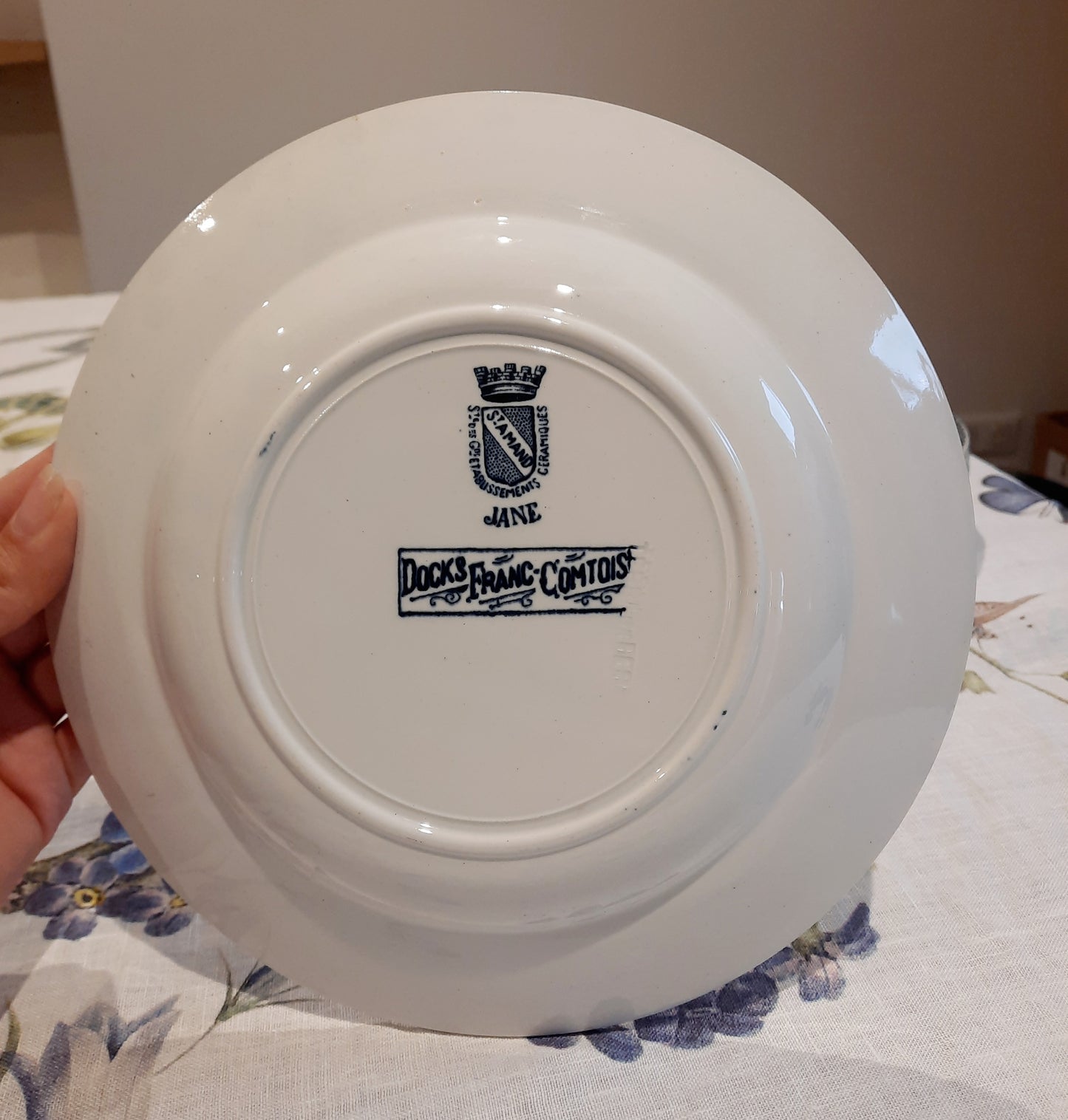 Lot de 6 assiettes creuses St Amand