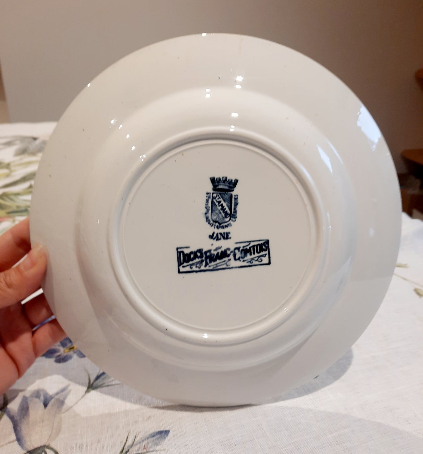 Lot de 6 assiettes creuses St Amand