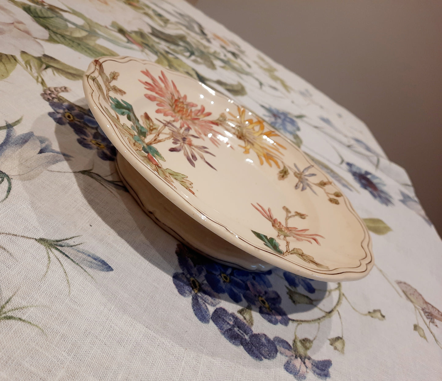 Plat à tarte ancien en Terre de Fer