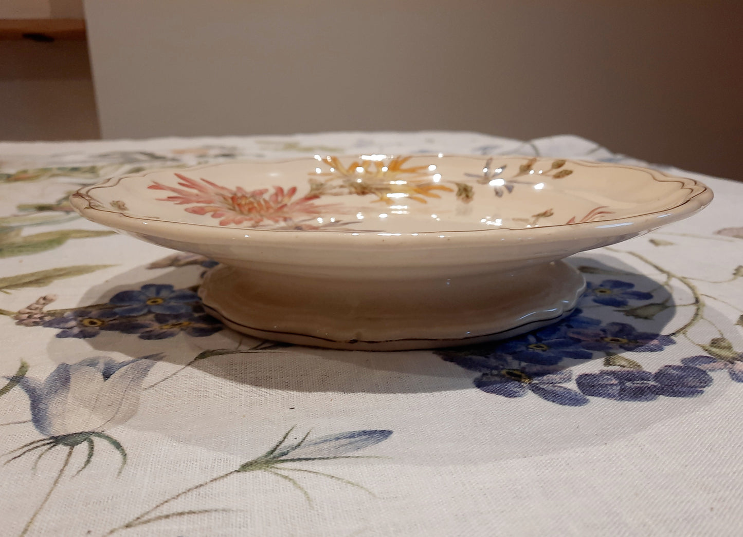 Plat à tarte ancien en Terre de Fer