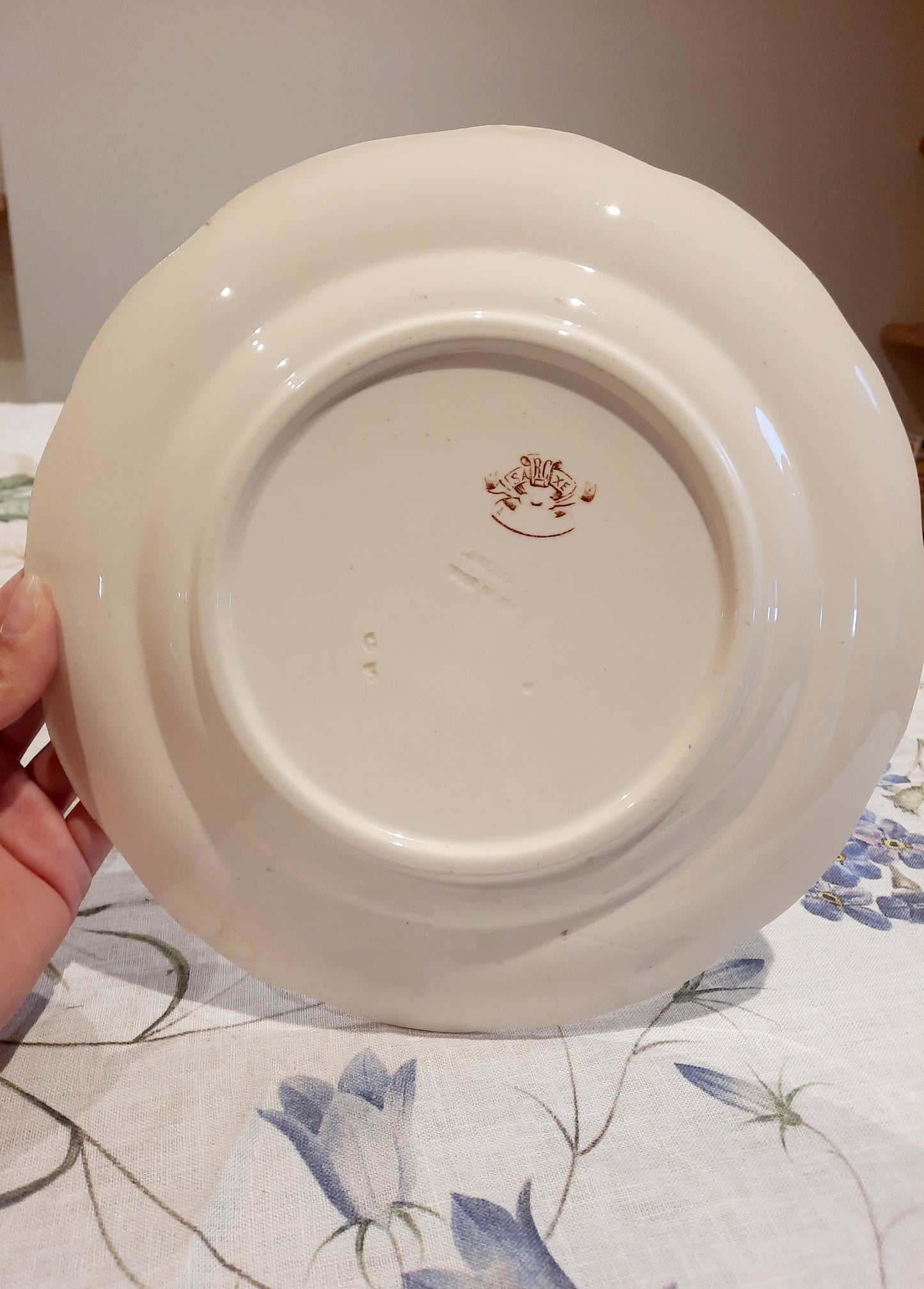 6 assiettes plates Longchamp