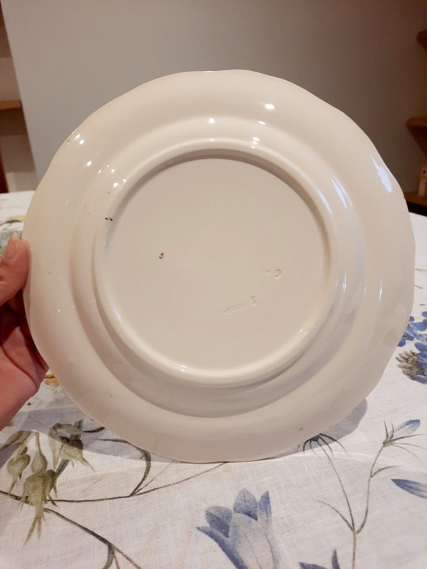 8 assiettes plates Longchamp