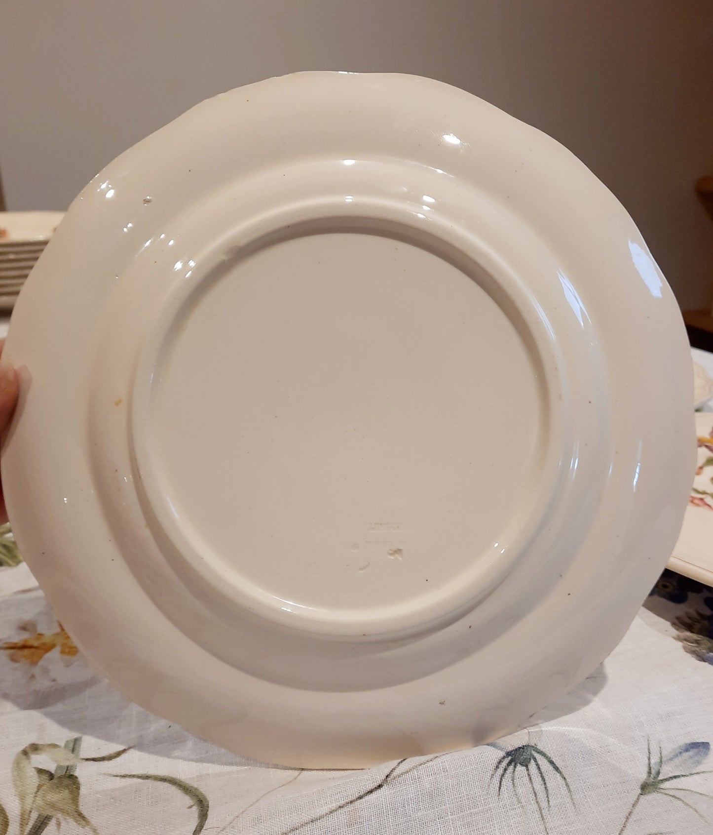 Lot de 4 assiettes plates Longchamp