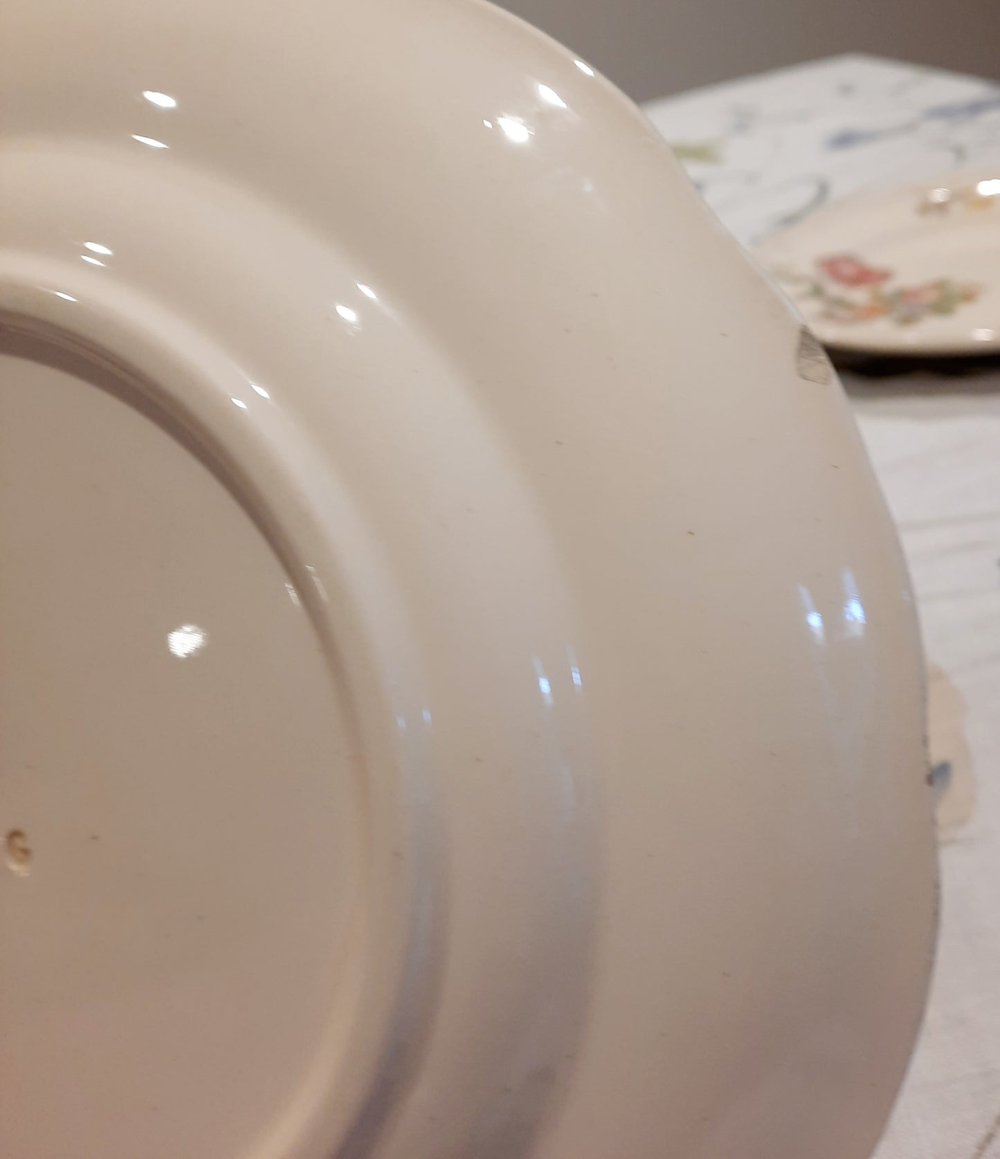 Lot de 4 assiettes plates Longchamp