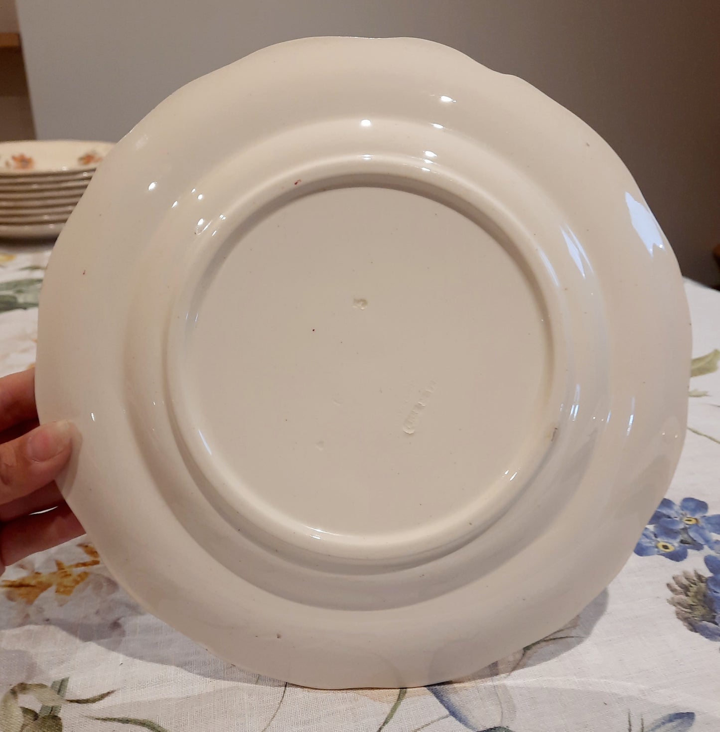 Lot de 4 assiettes plates Longchamp