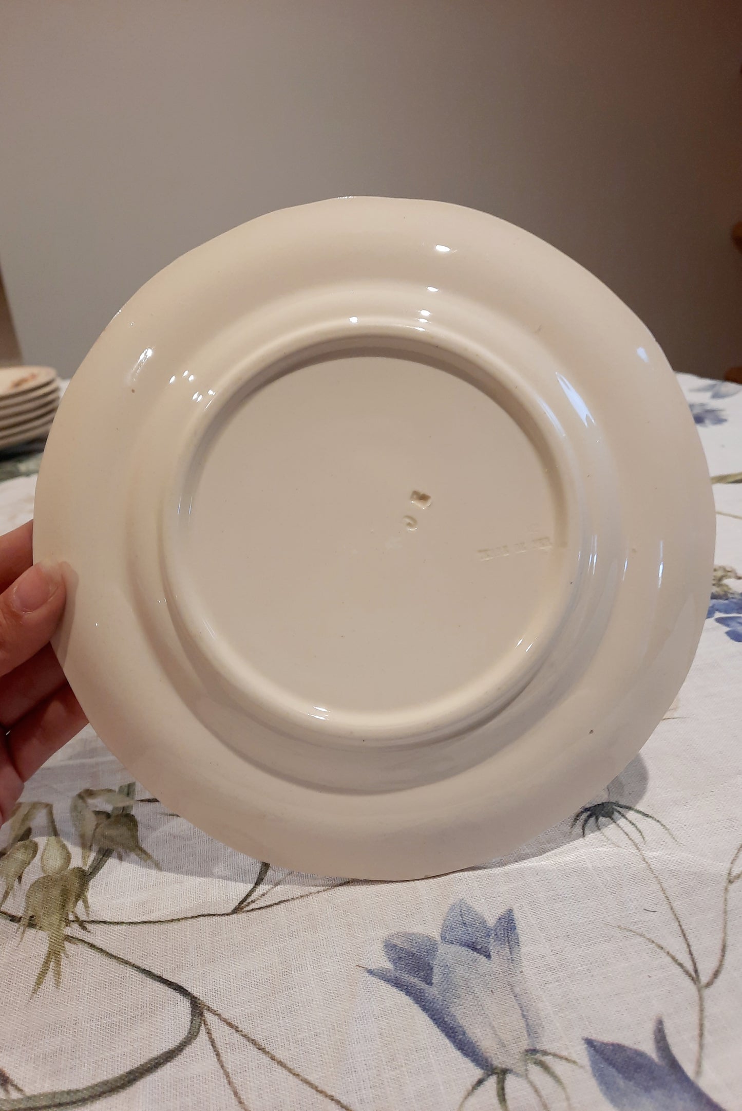 Lot de 8 assiettes à dessert Longchamp