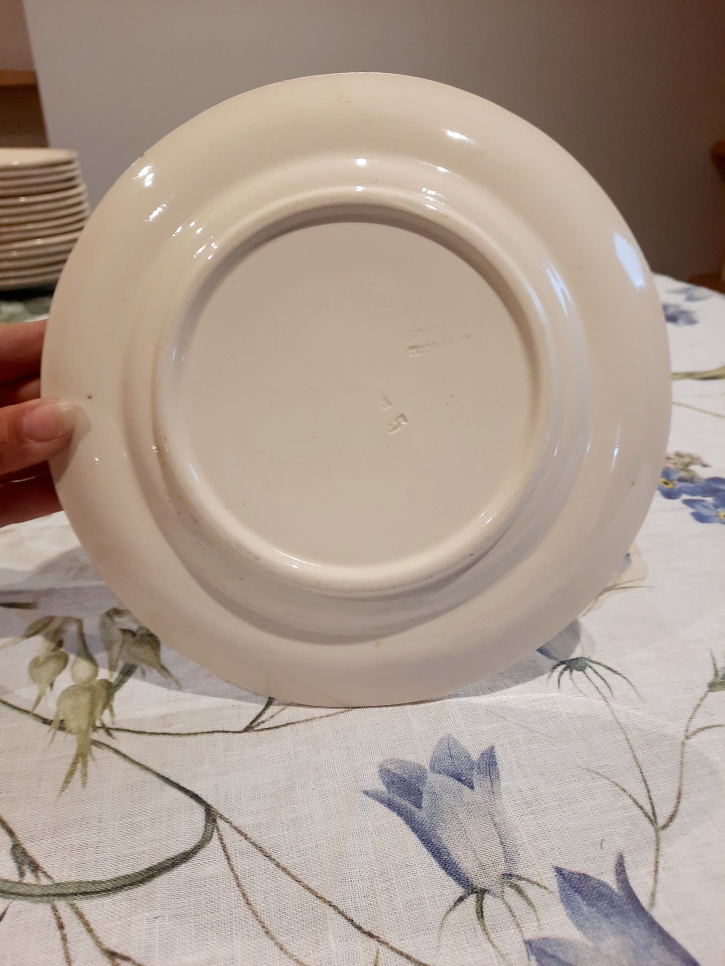 Lot de 3 assiettes à dessert Longchamp