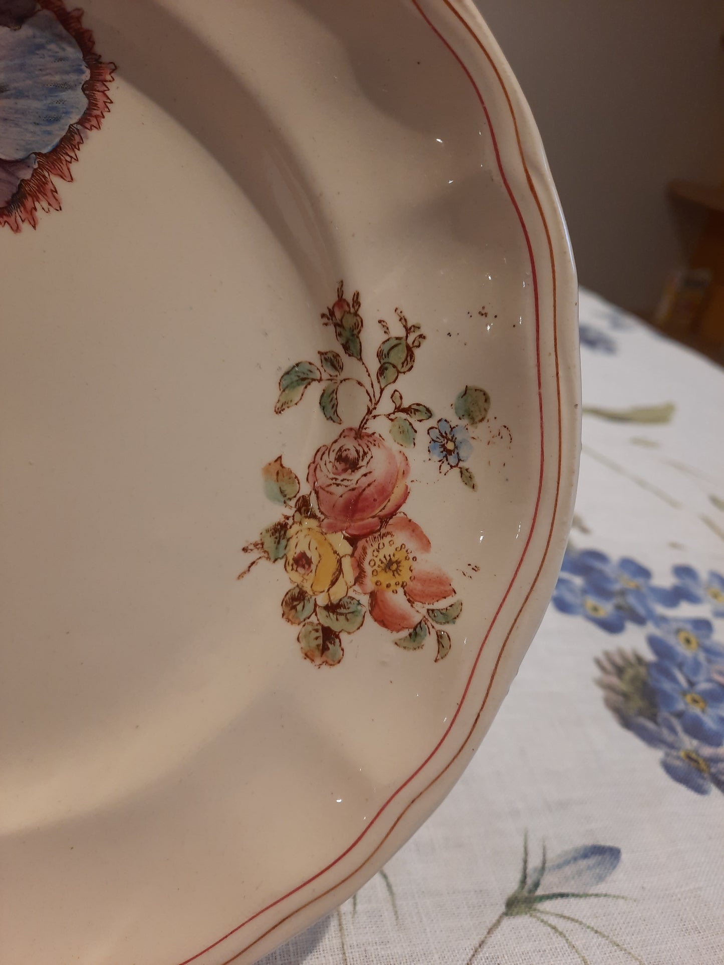 Lot de 3 assiettes à dessert Longchamp