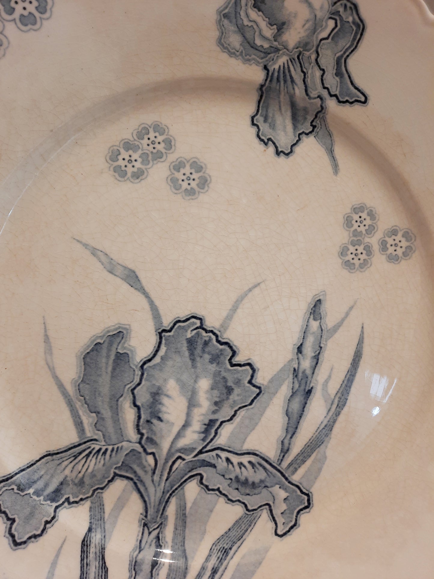 Lot de 6 assiettes plates – H. Boulanger Terre de Fer