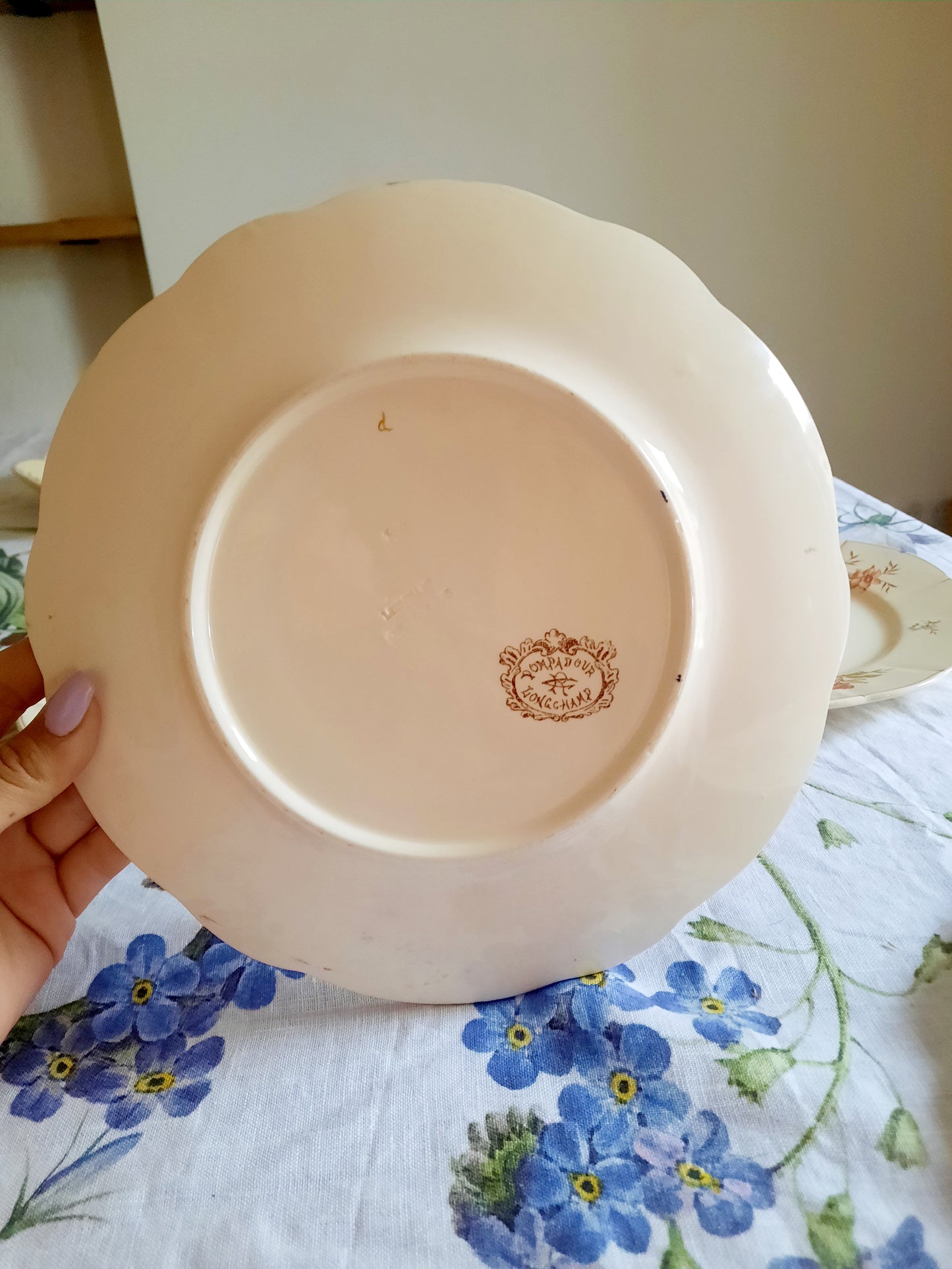Lot de 4 assiettes plates Longchamp