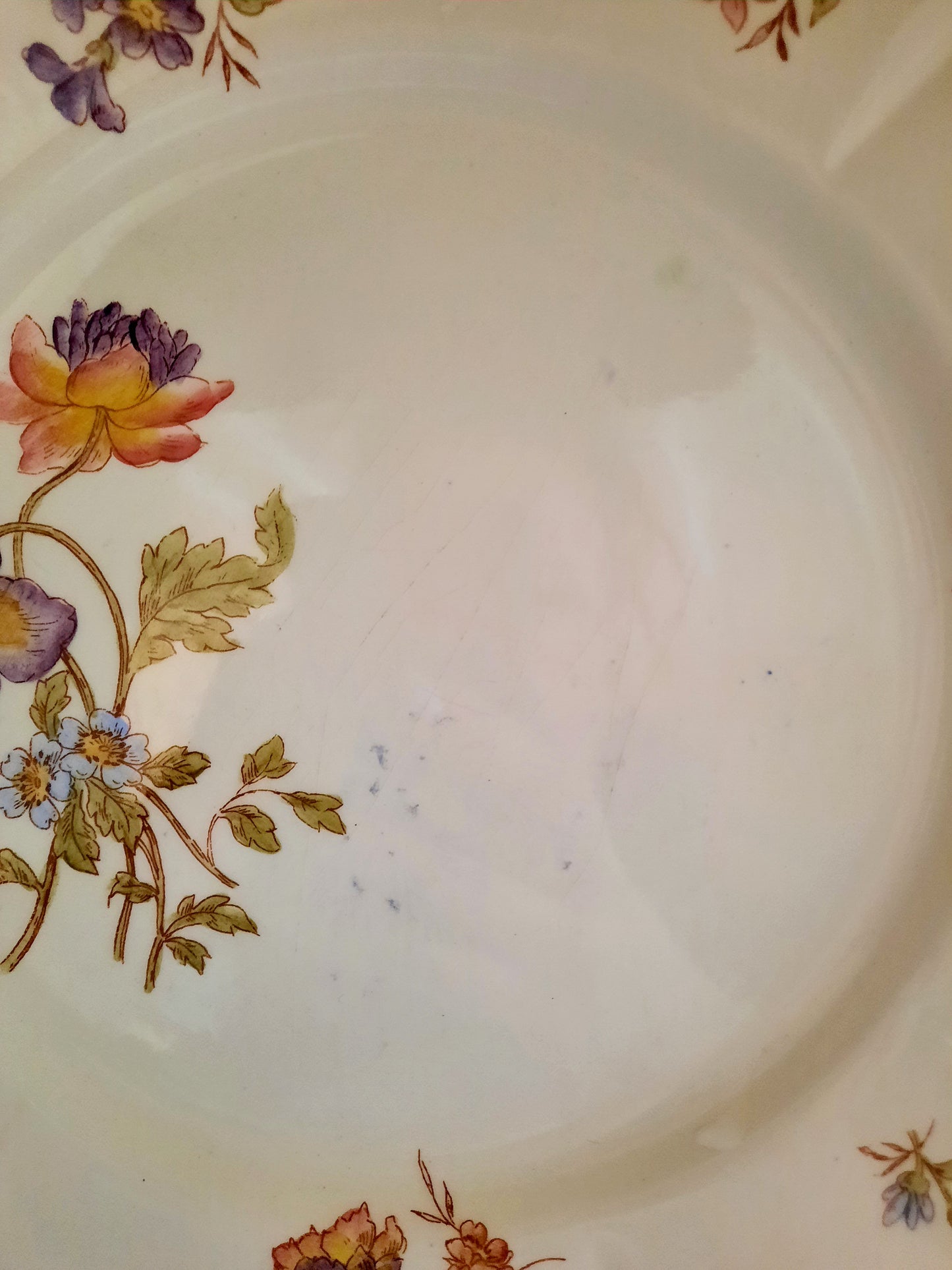 Lot de 2 assiettes plates Longchamp