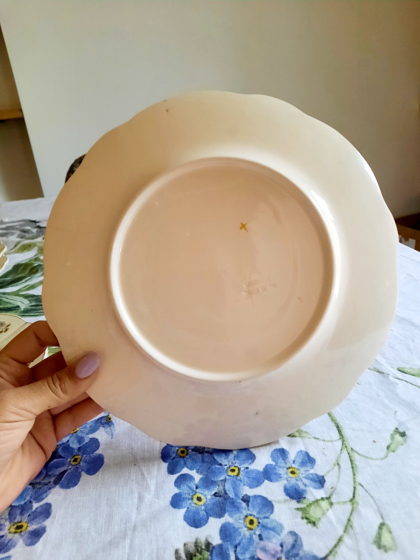 Lot de 2 assiettes plates Longchamp