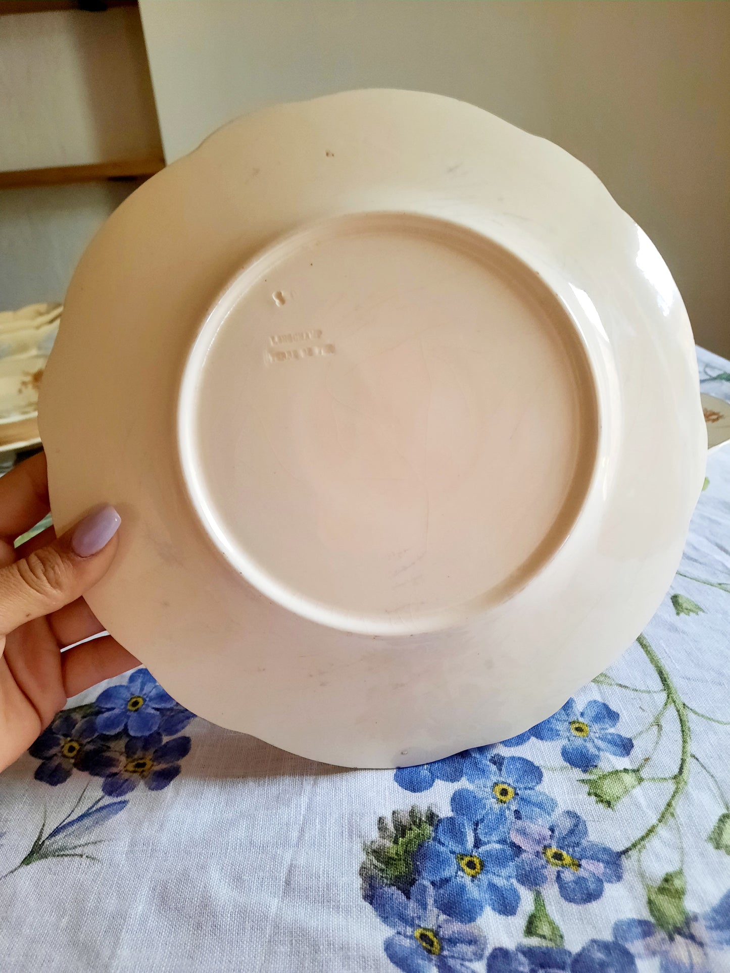 Lot de 2 assiettes plates Longchamp