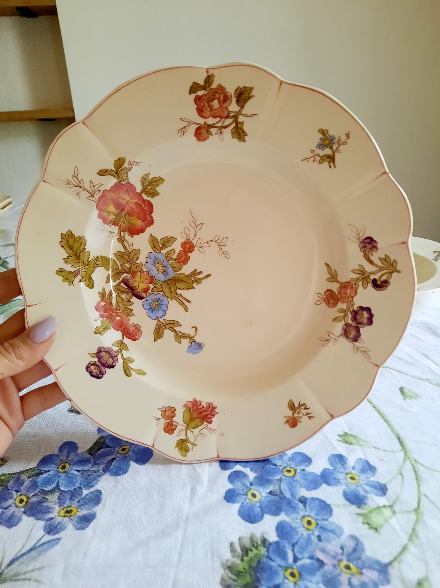Lot de 4 assiettes creuses Longchamp