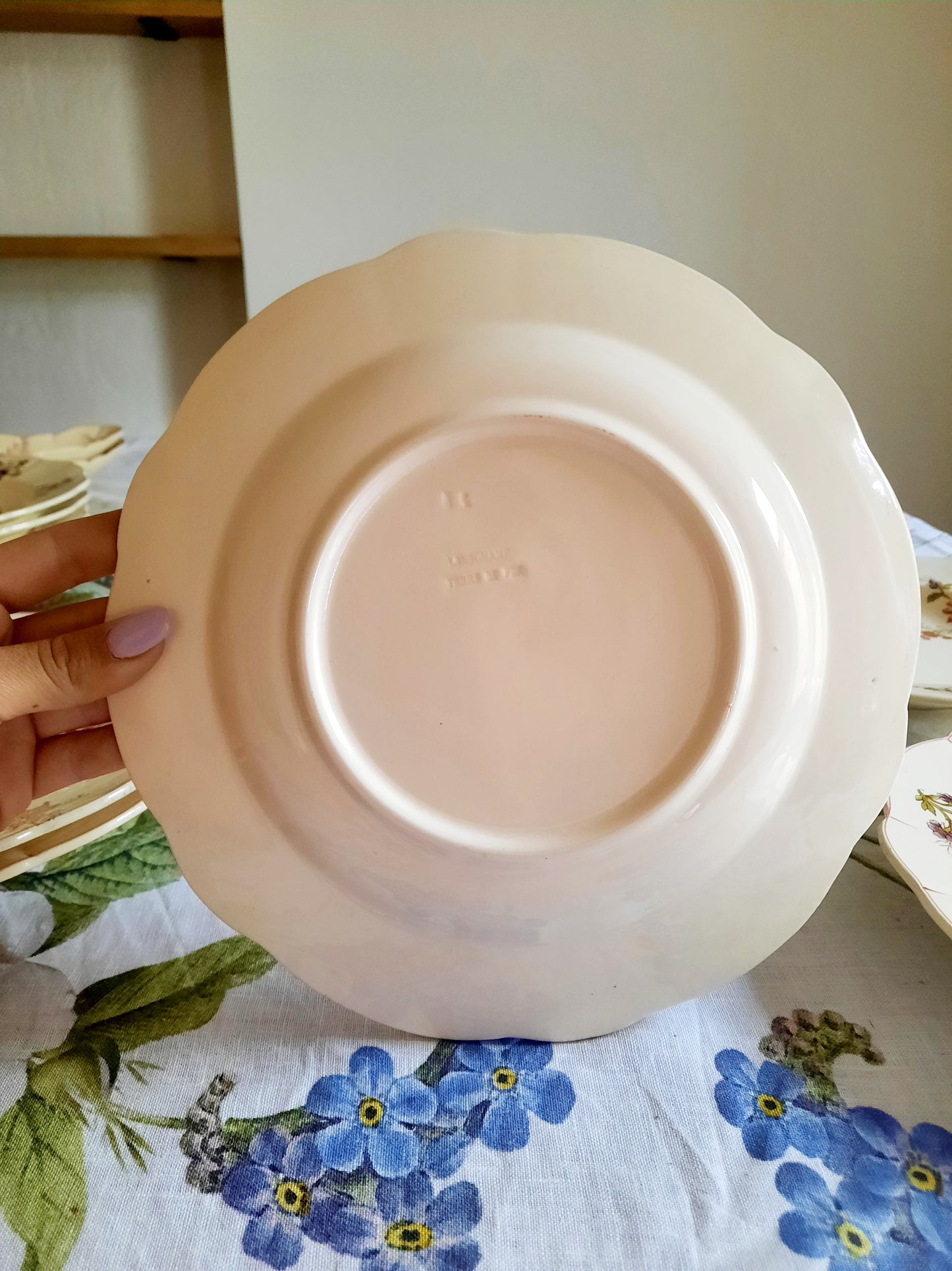 Lot de 6 assiettes creuses Longchamp