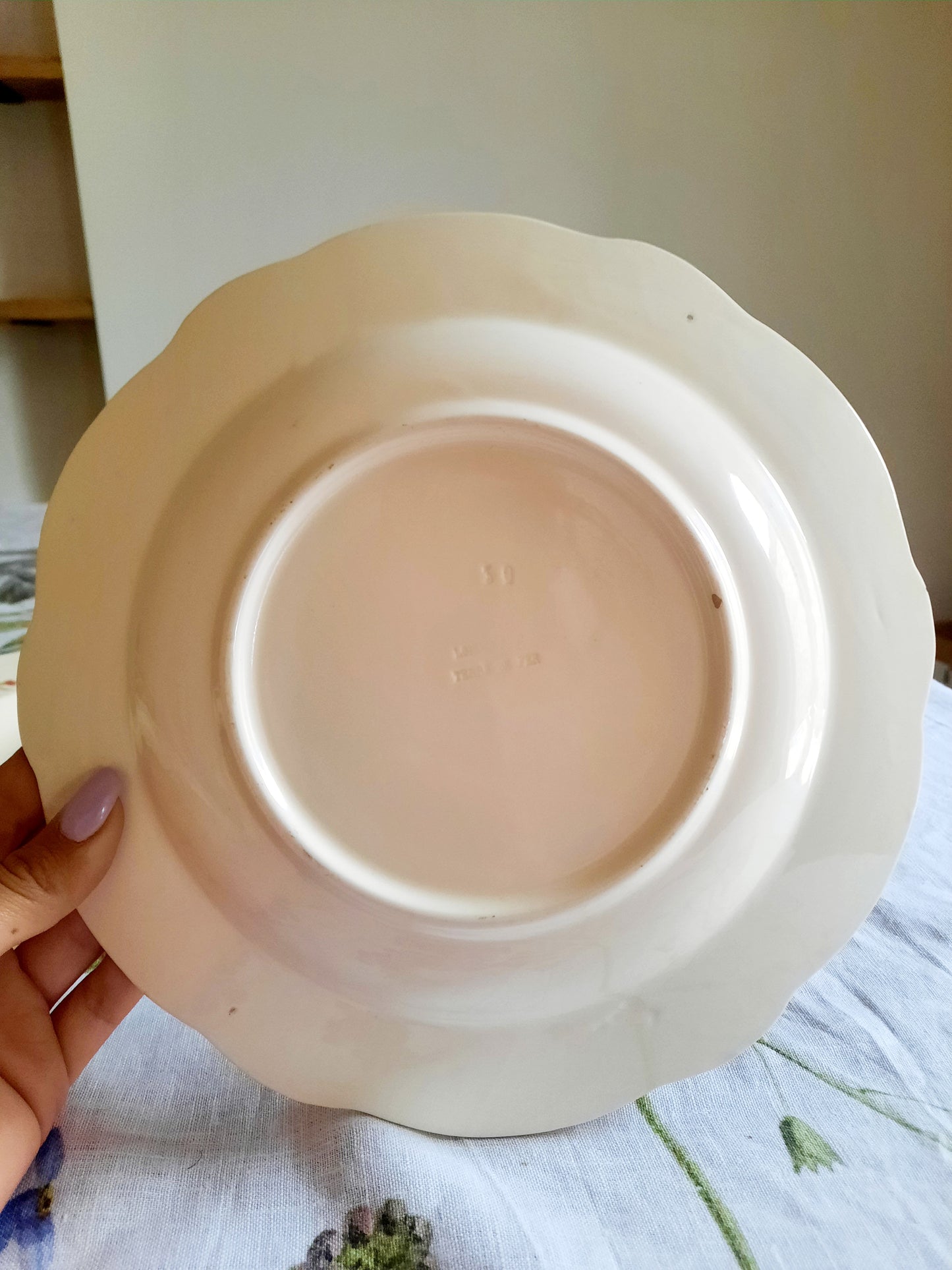 Lot de 6 assiettes creuses Longchamp