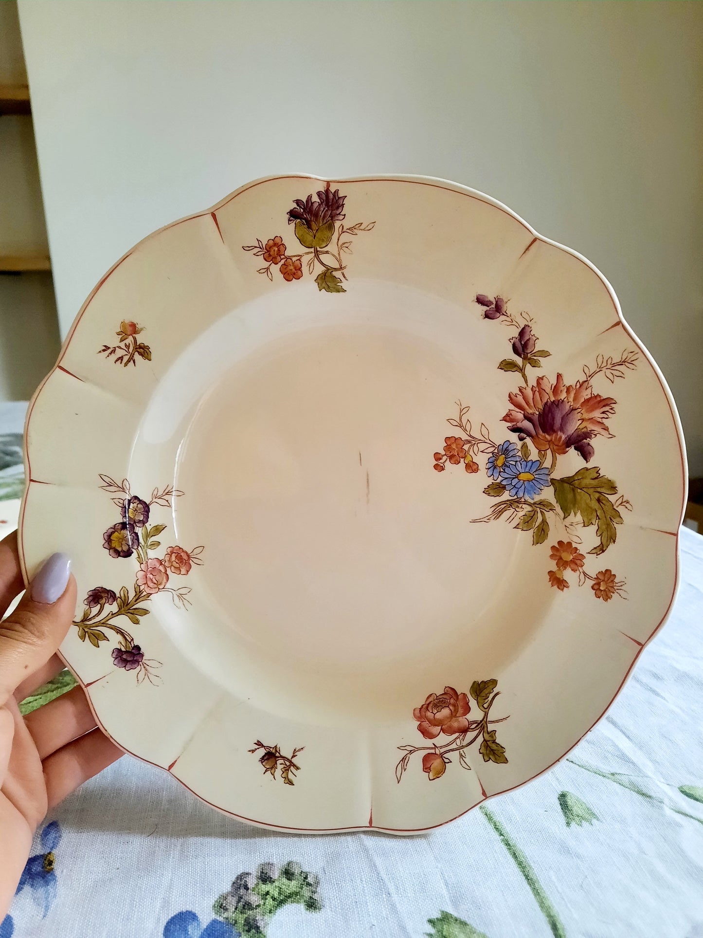 Lot de 6 assiettes creuses Longchamp