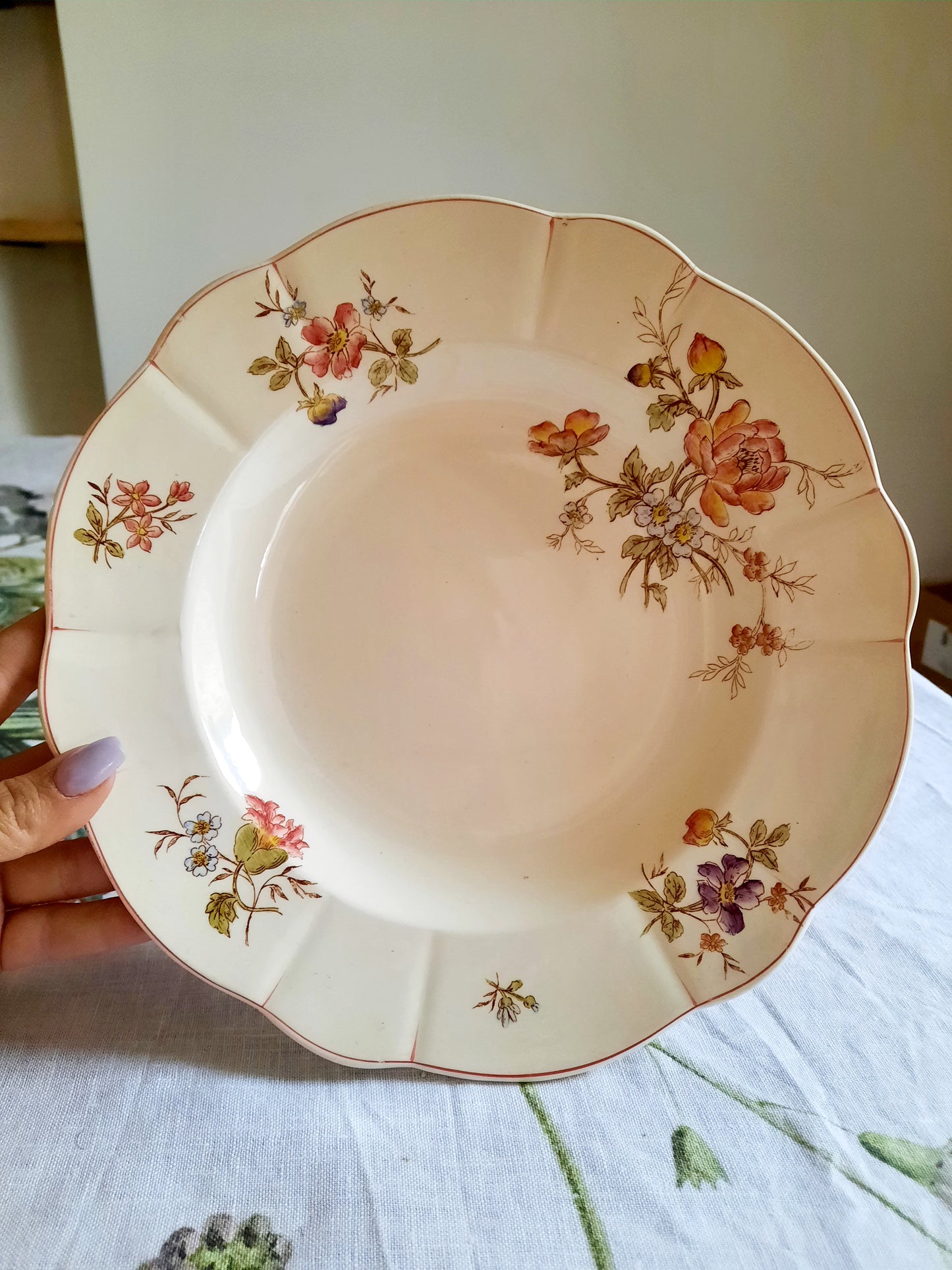 Lot de 6 assiettes creuses Longchamp