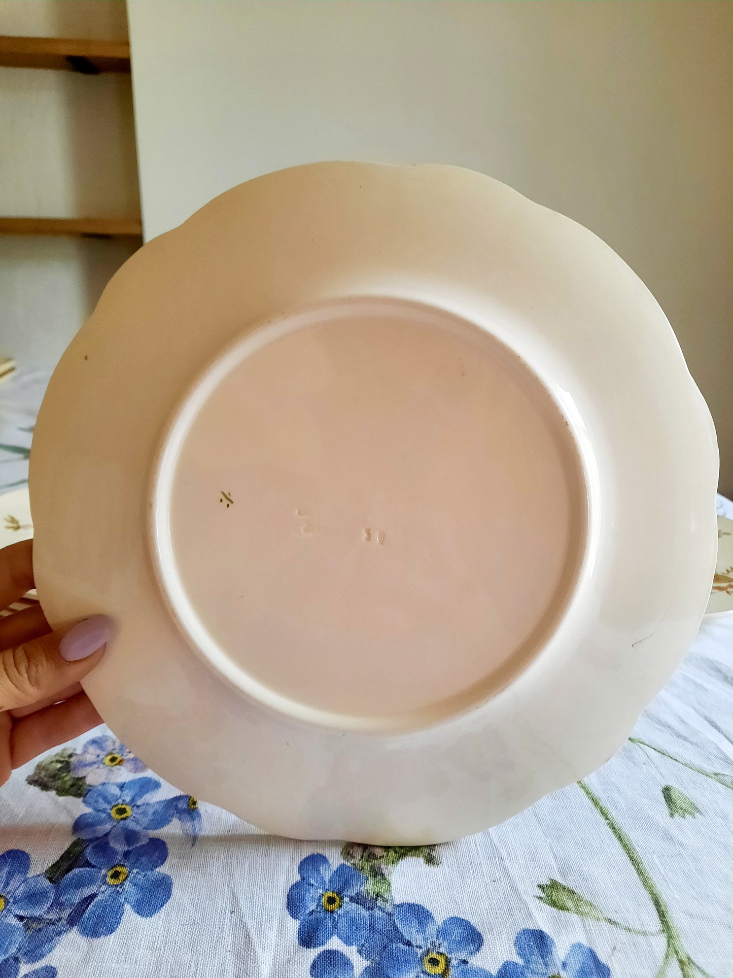 Lot de 6 assiettes plates Longchamp (2)