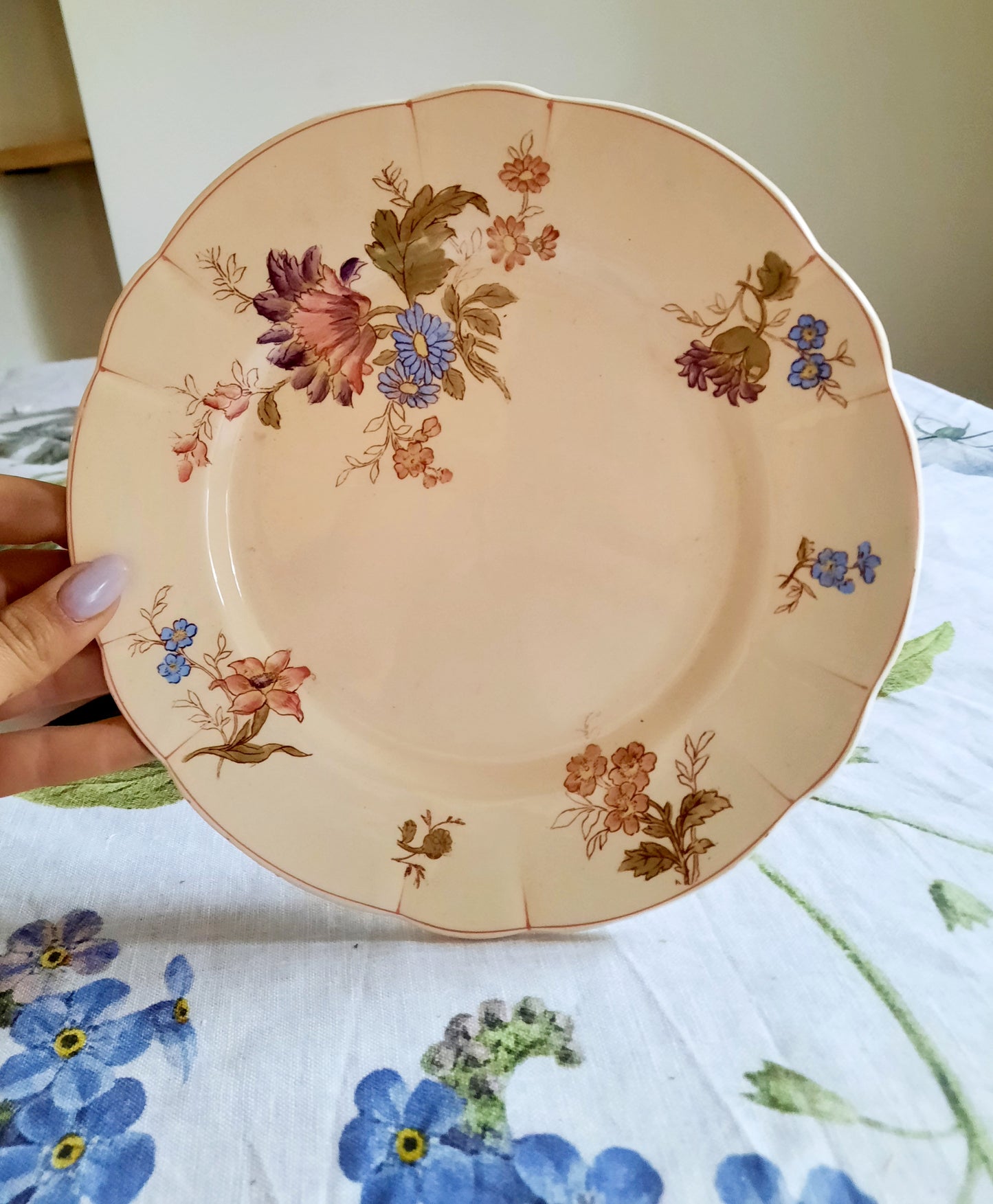 Lot de 6 assiettes à dessert Longchamp (2)