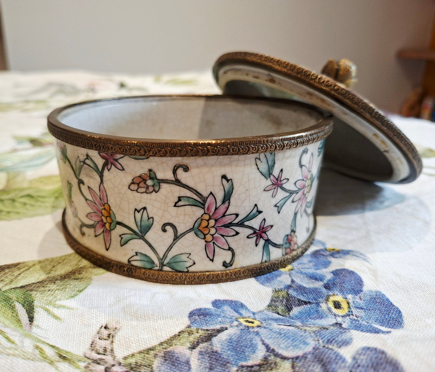 Boîte de Rangement en Porcelaine