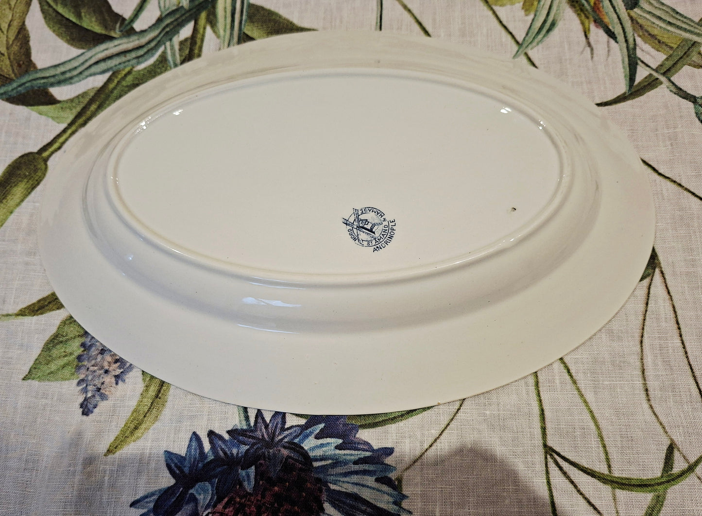 Plat ovale St Amand & Hamage "Andrinople" (2)