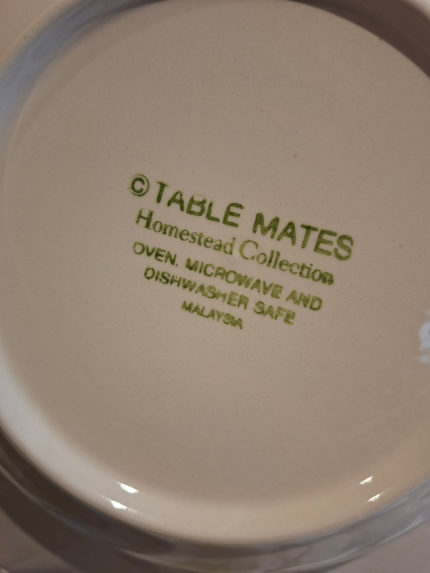 Lot de 8 assiettes creuses Homestead Collection