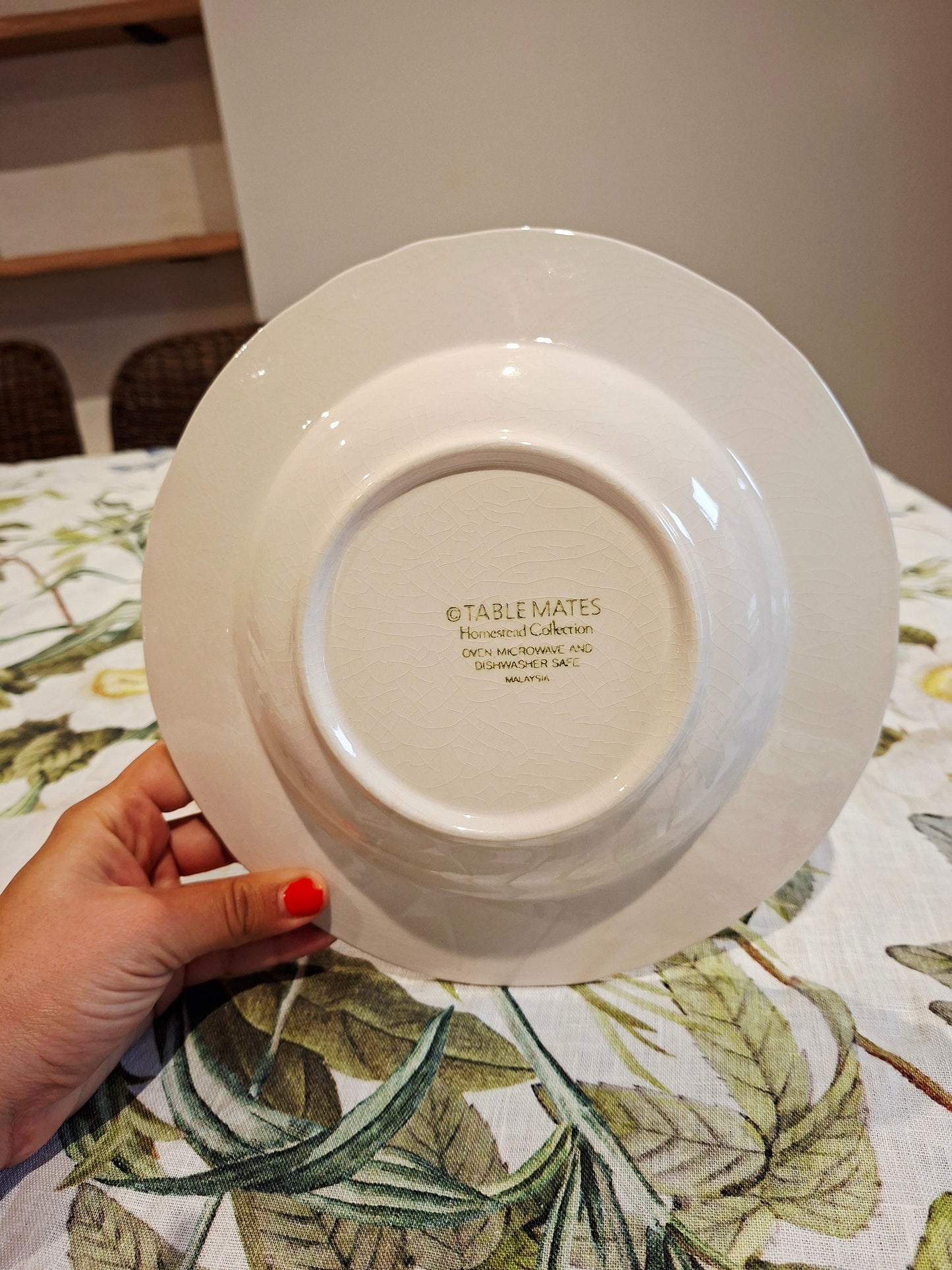 une Assiette creuse Homestead Collection