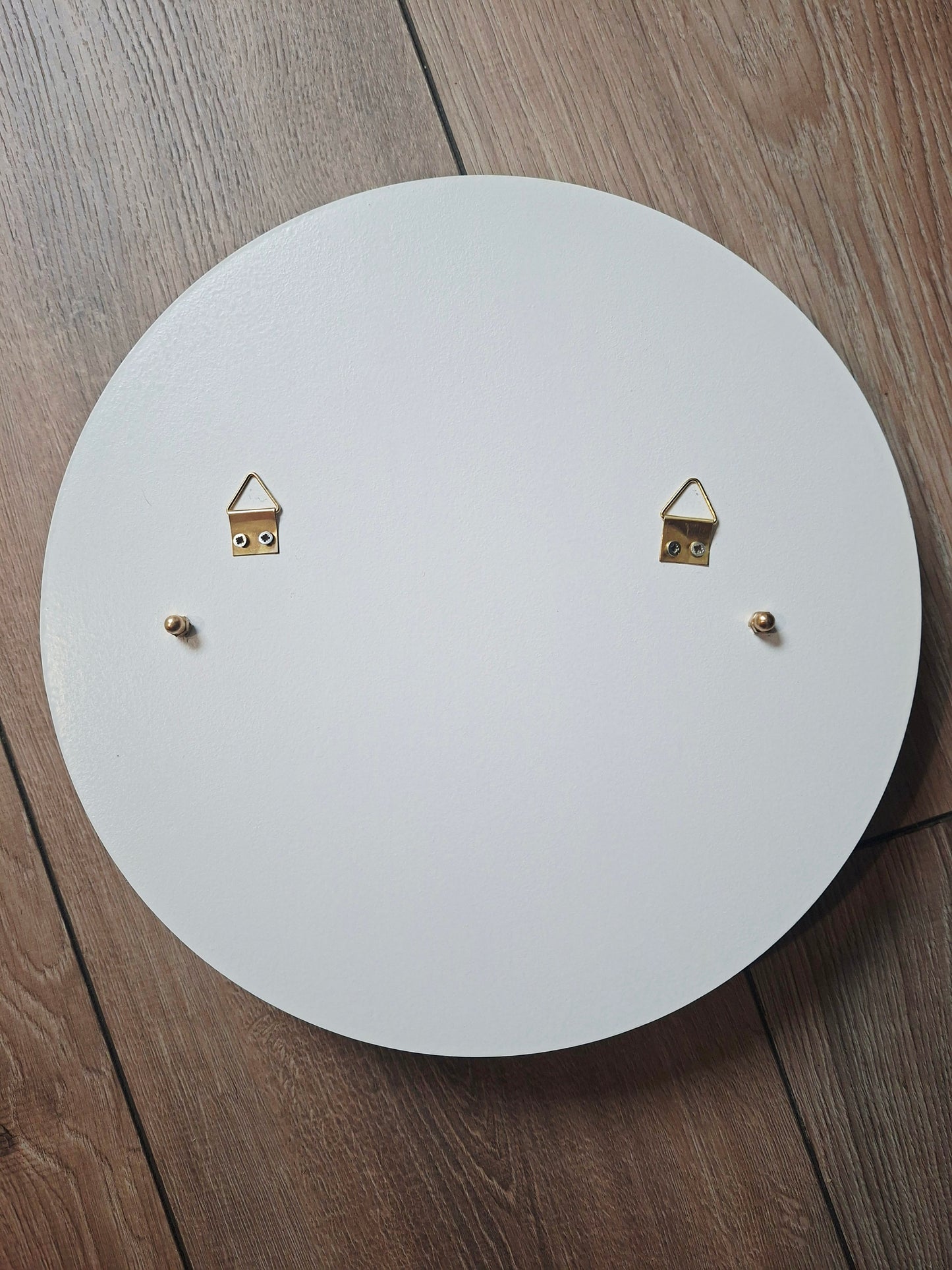 Décoration murale artisanale avec assiette Longchamp "saxe" (2)