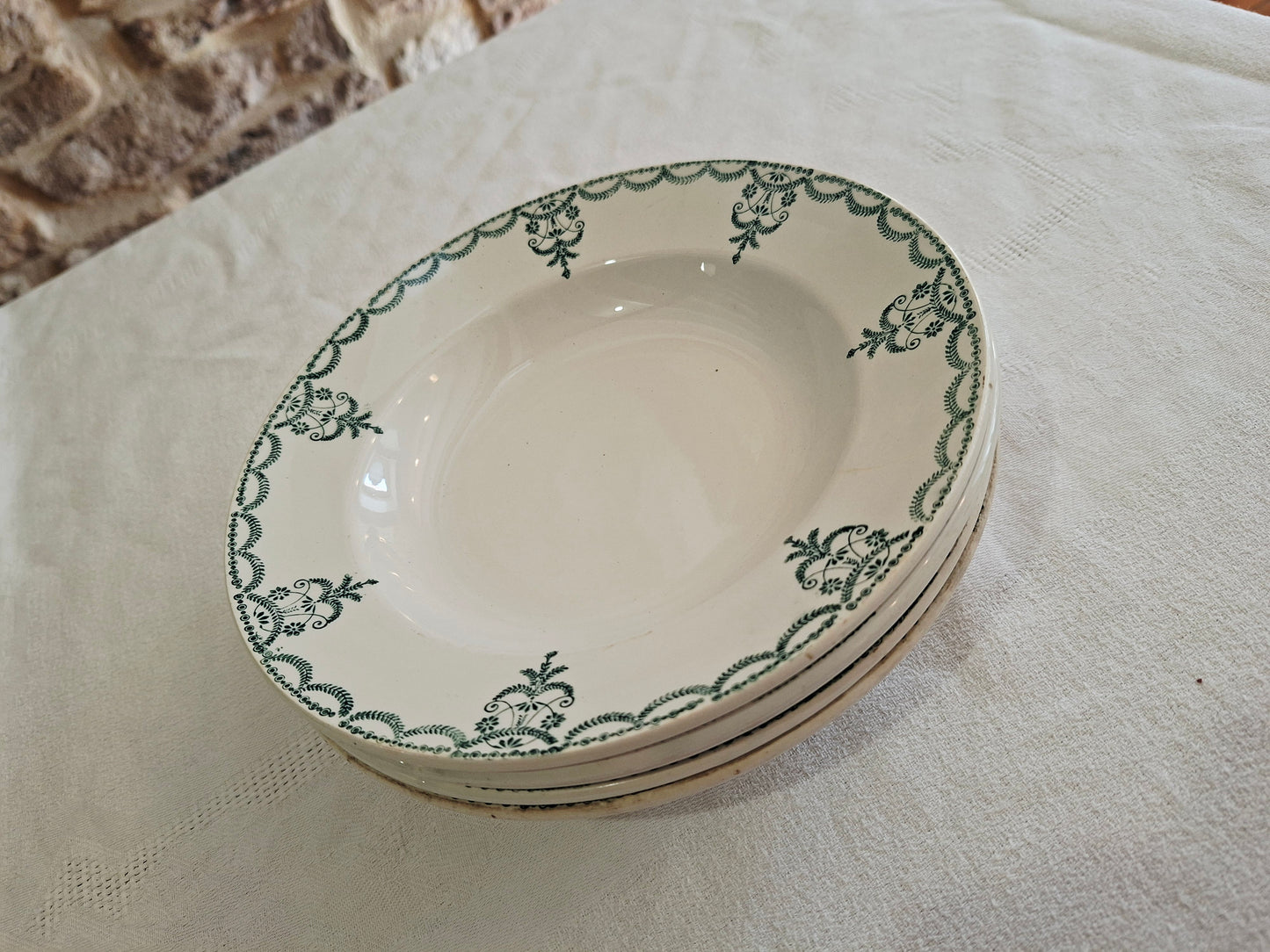 assiettes creuses Moulins des Loups & Hamage.