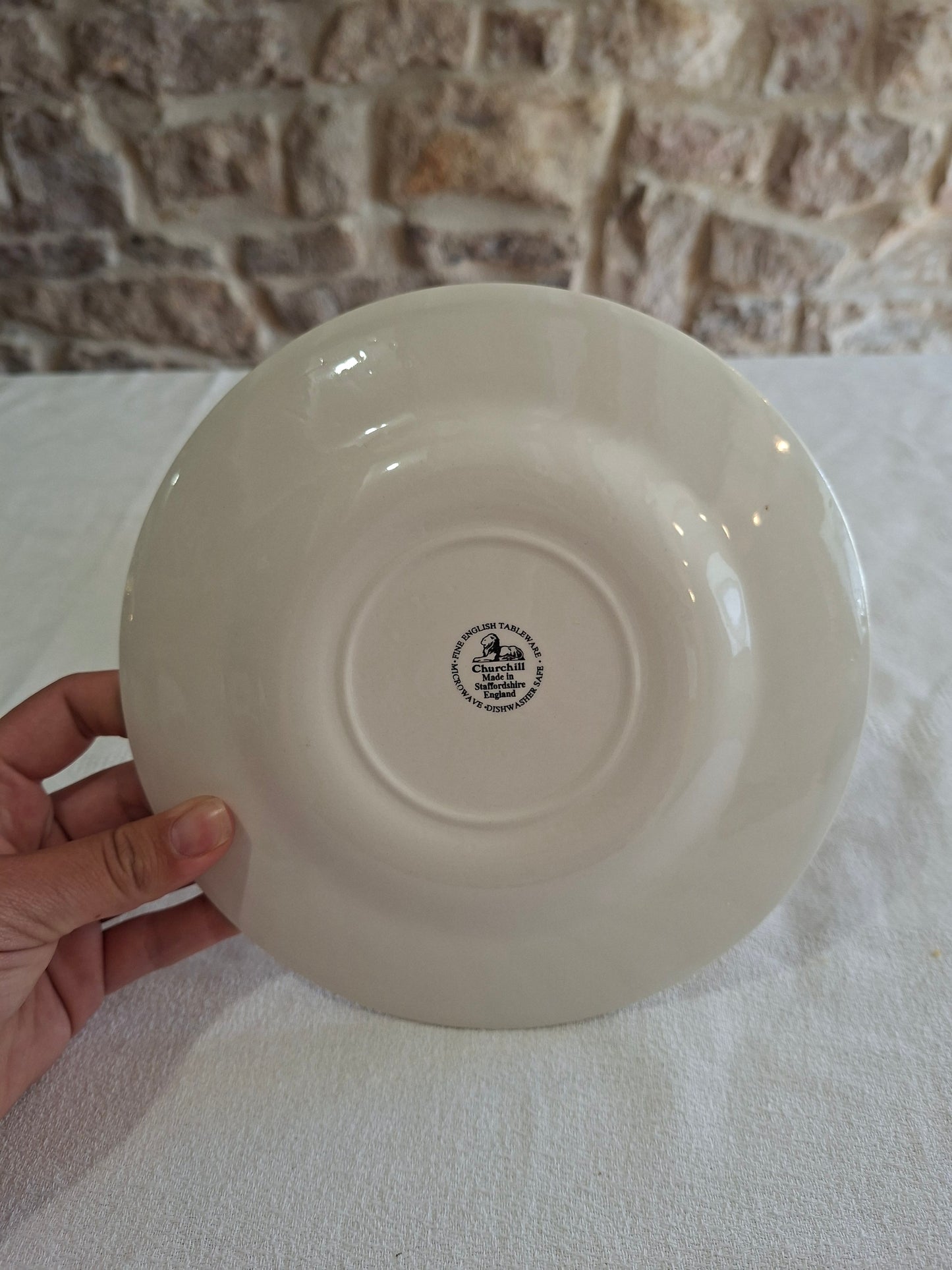 Assiettes plates Churchill