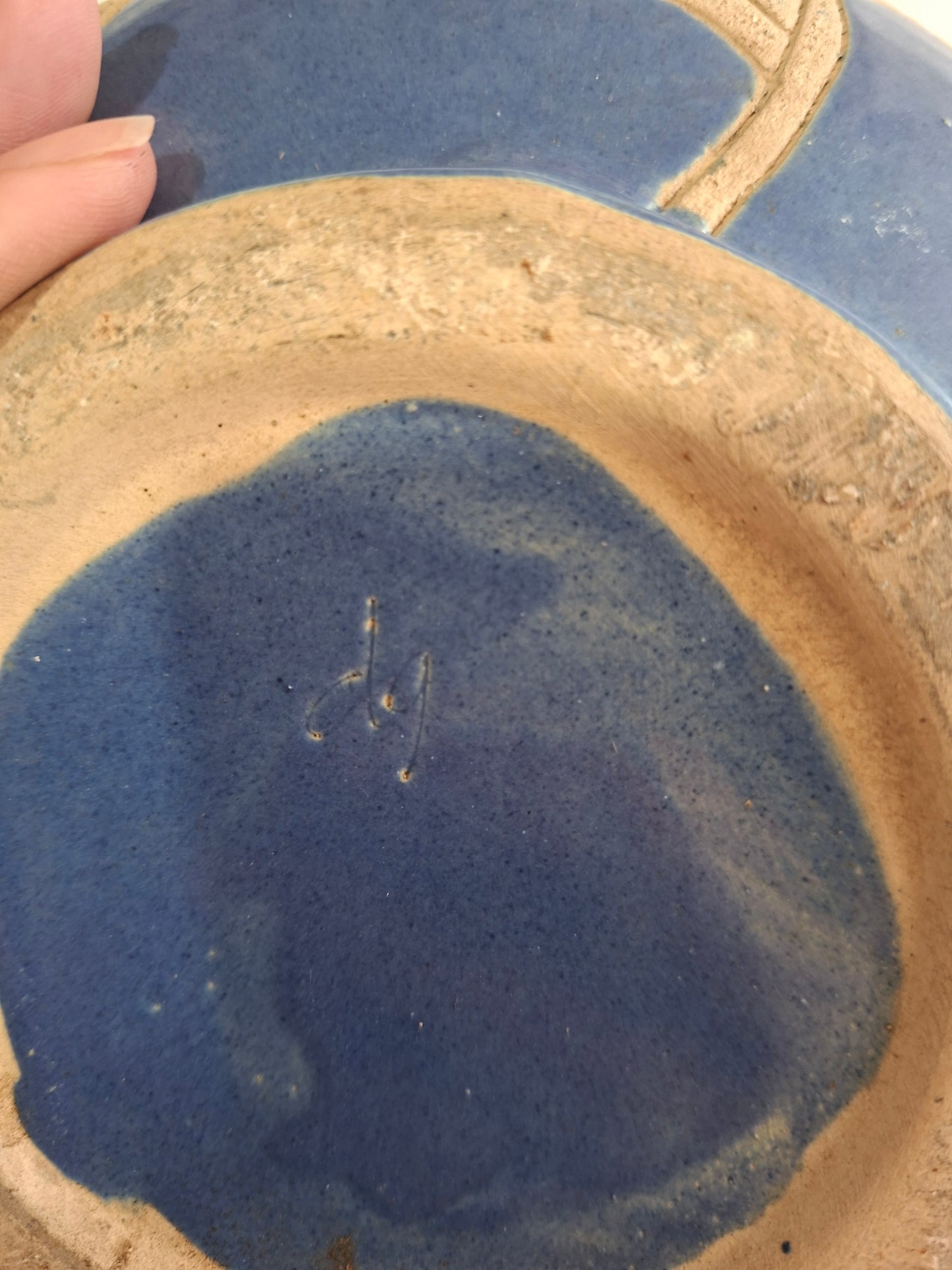 Vase boule en grès - Art Déco