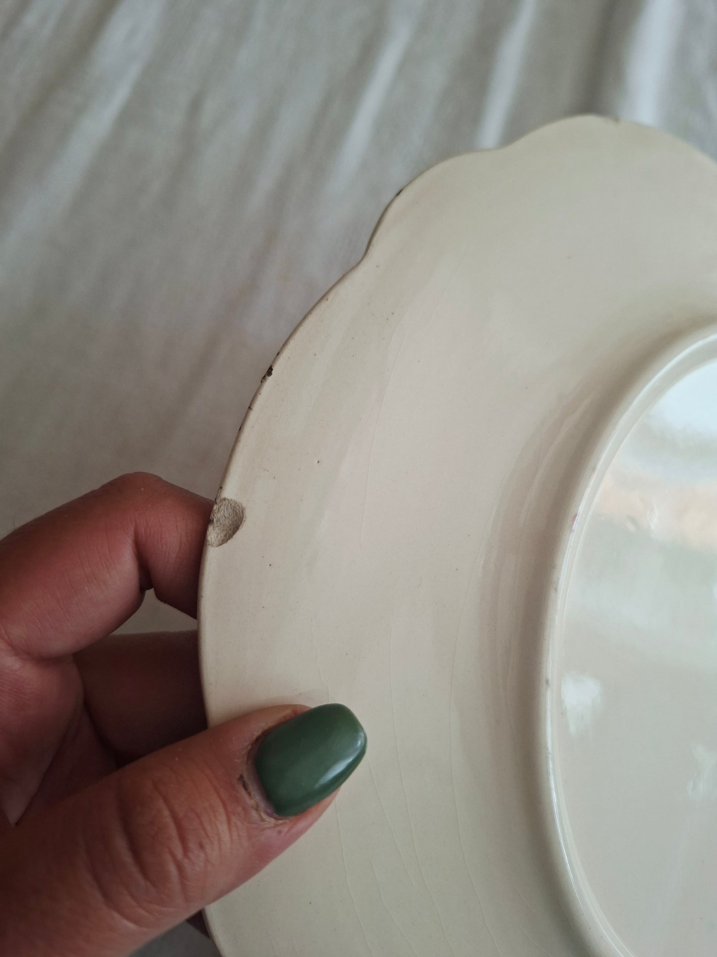 Assiette plate Longchamp
