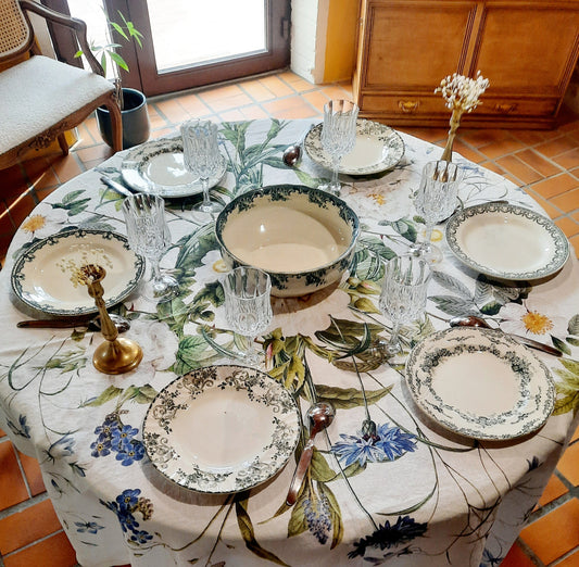 Osez le Dépareillé : L’Art d’Associer des Assiettes Anciennes pour une Table Unique