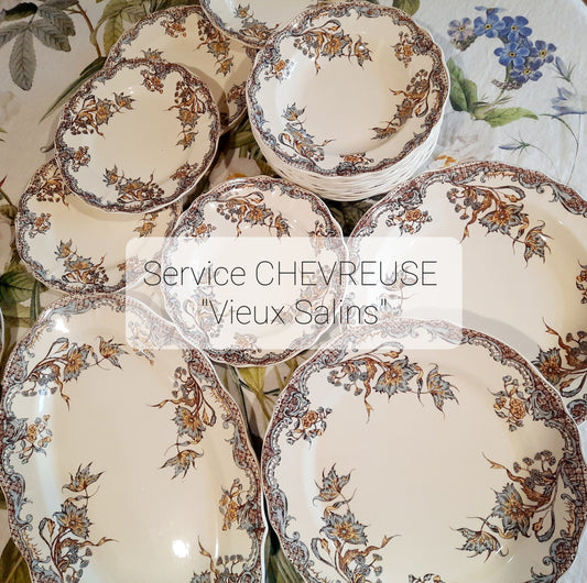 Vieux Salins – Modèle Chevreuse : Une porcelaine où le temps s’invite à table