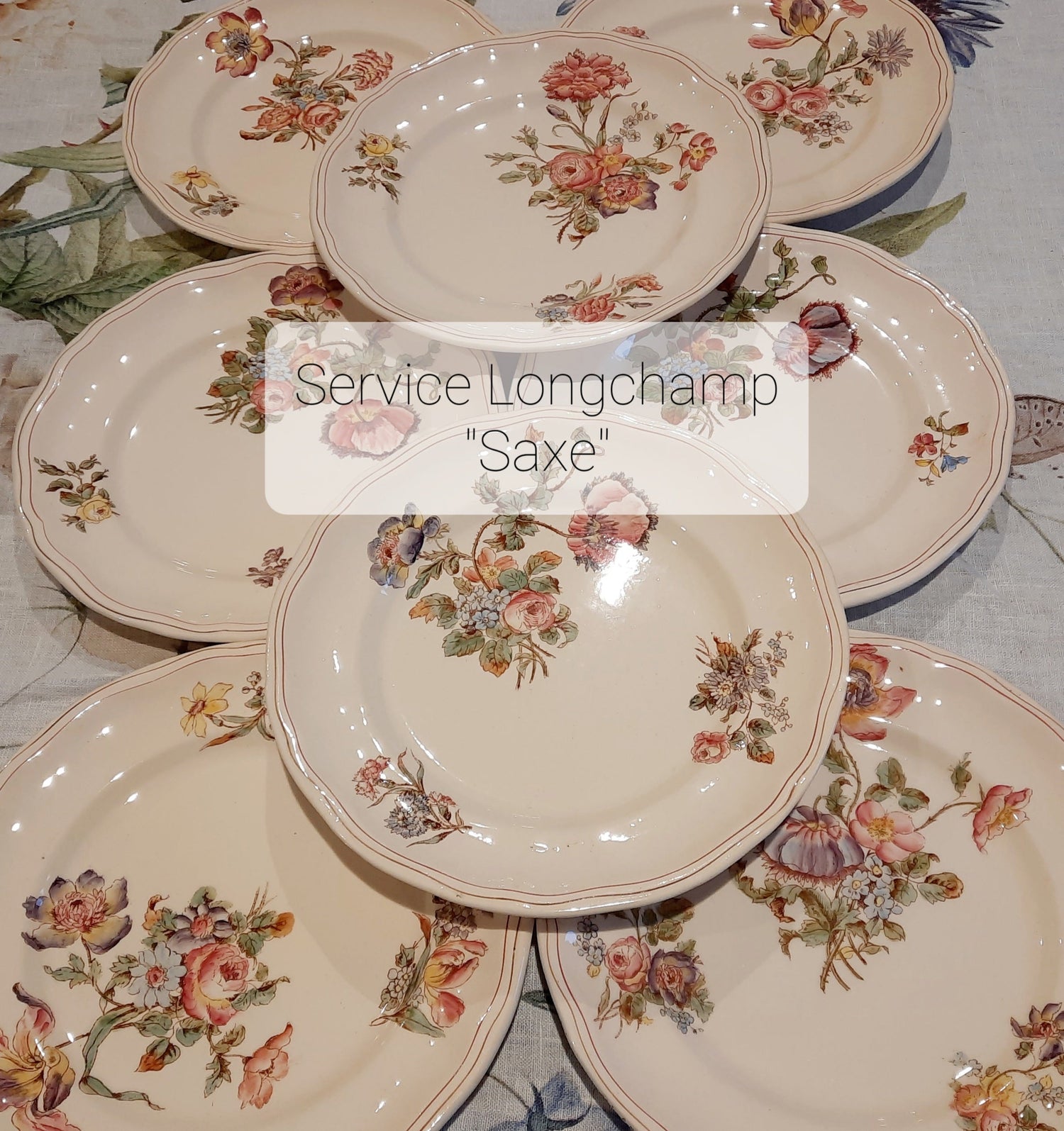 Service Longchamp "Saxe"