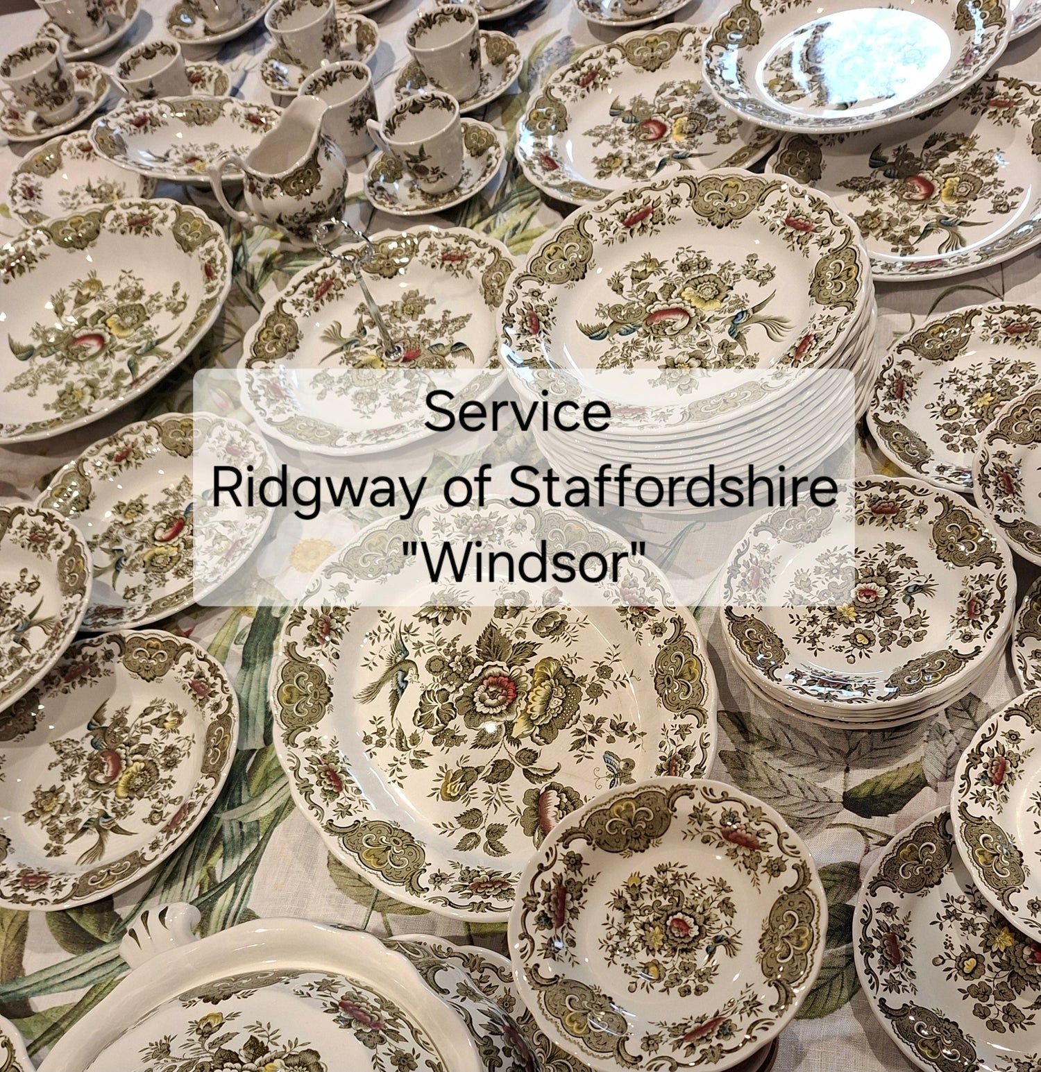 Service  Ridgway of Staffordshire  "Windsor"